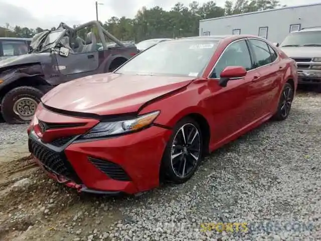 2 Photograph of a damaged car 4T1B61HK9KU235670 TOYOTA CAMRY 2019