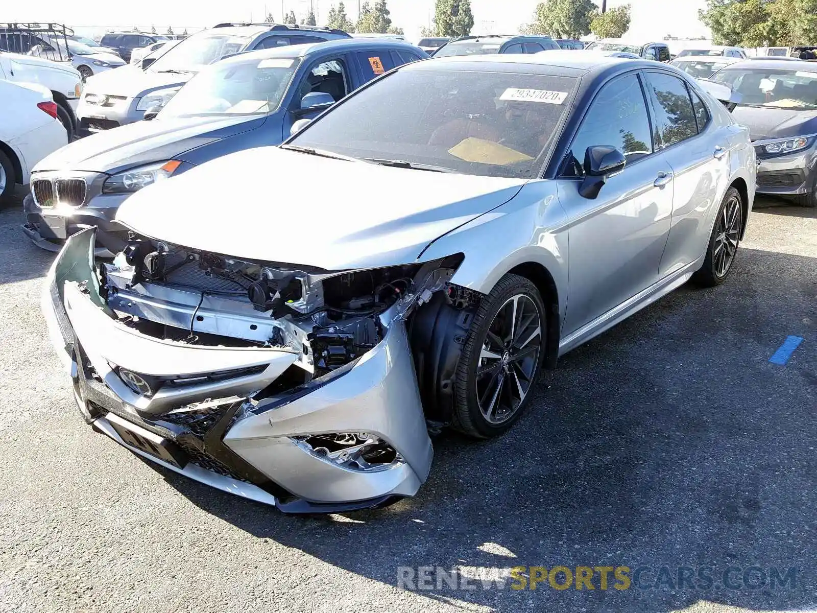 2 Photograph of a damaged car 4T1B61HK9KU273268 TOYOTA CAMRY 2019