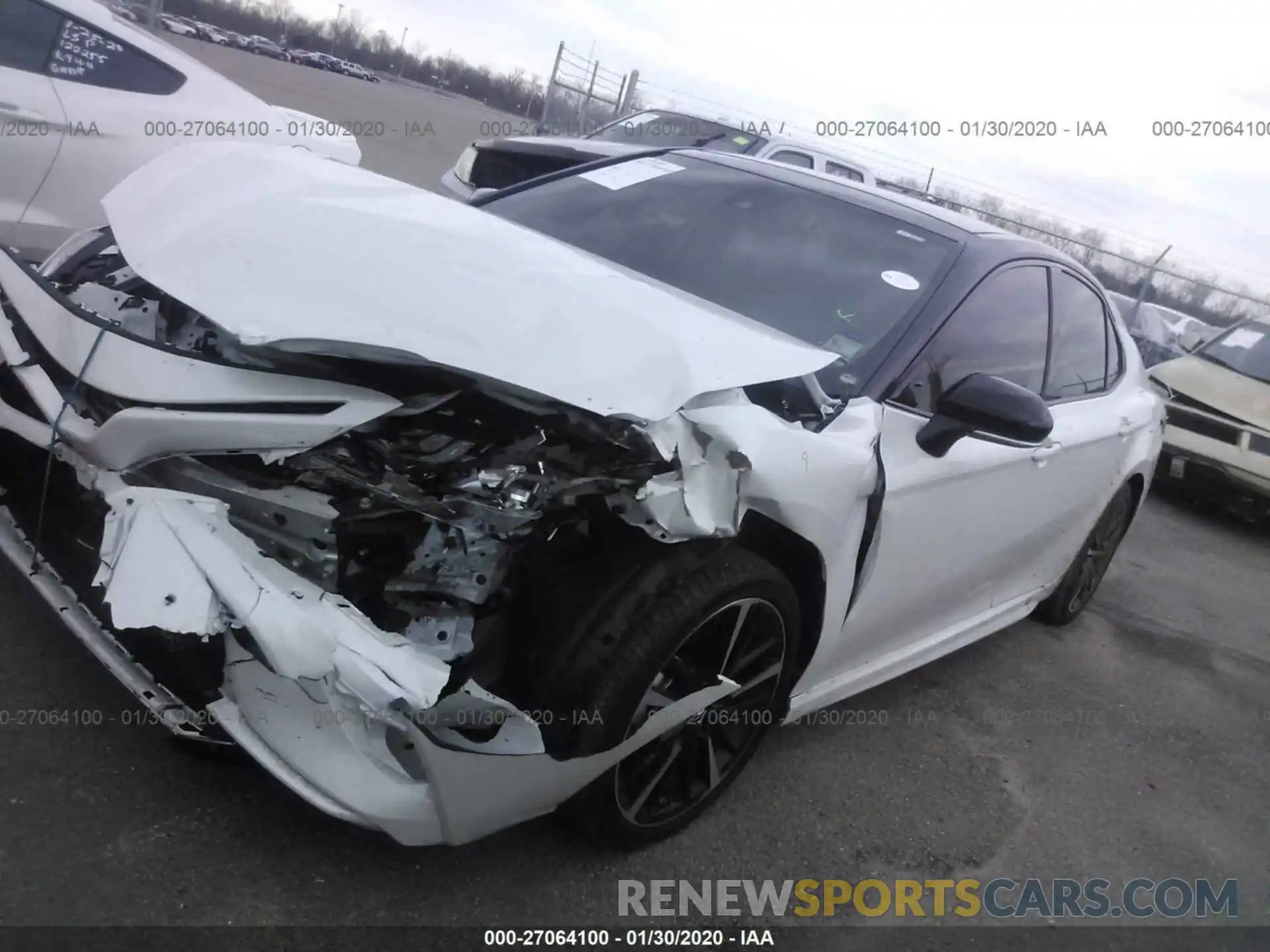 2 Photograph of a damaged car 4T1B61HK9KU278017 TOYOTA CAMRY 2019