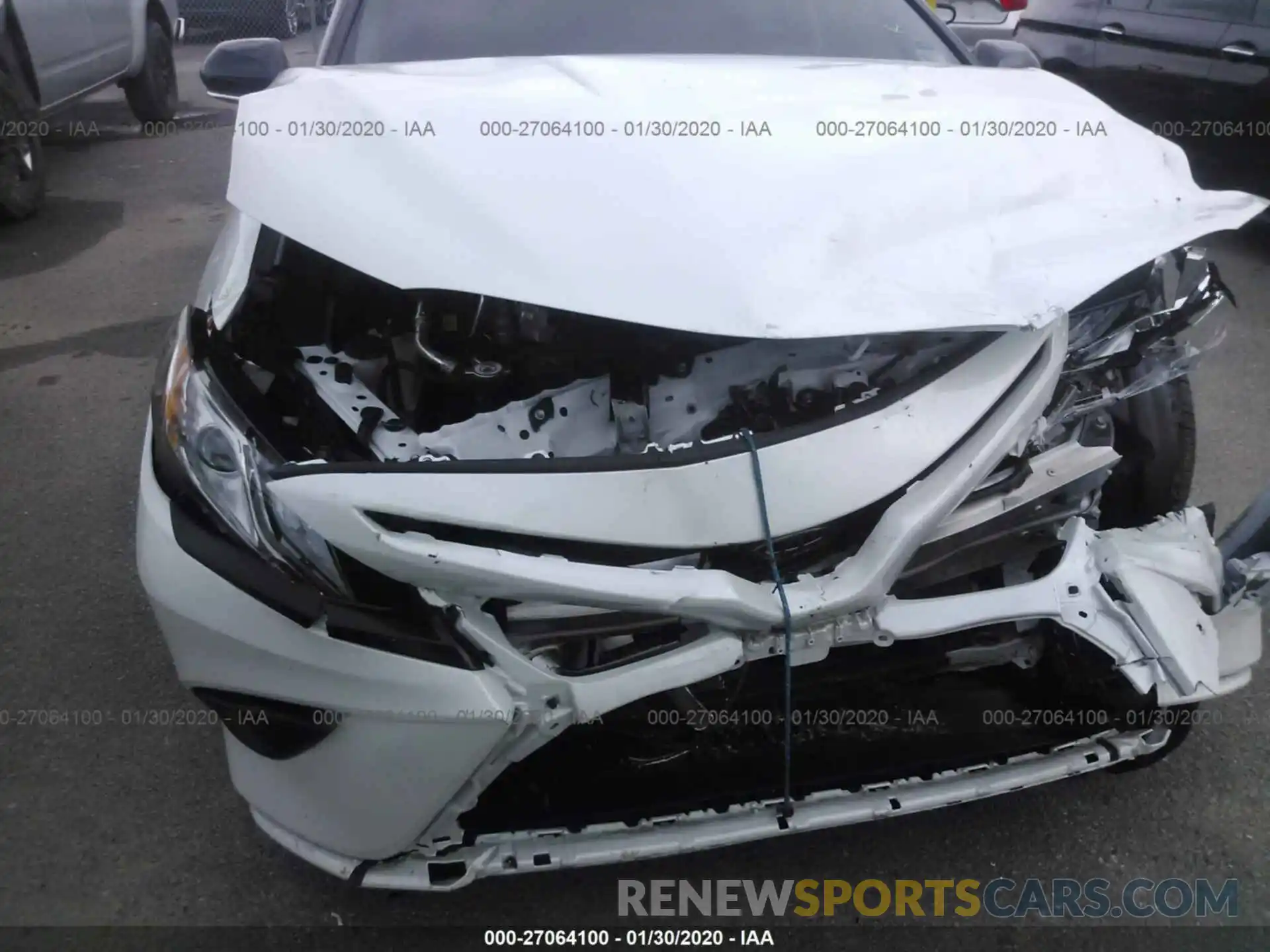 6 Photograph of a damaged car 4T1B61HK9KU278017 TOYOTA CAMRY 2019