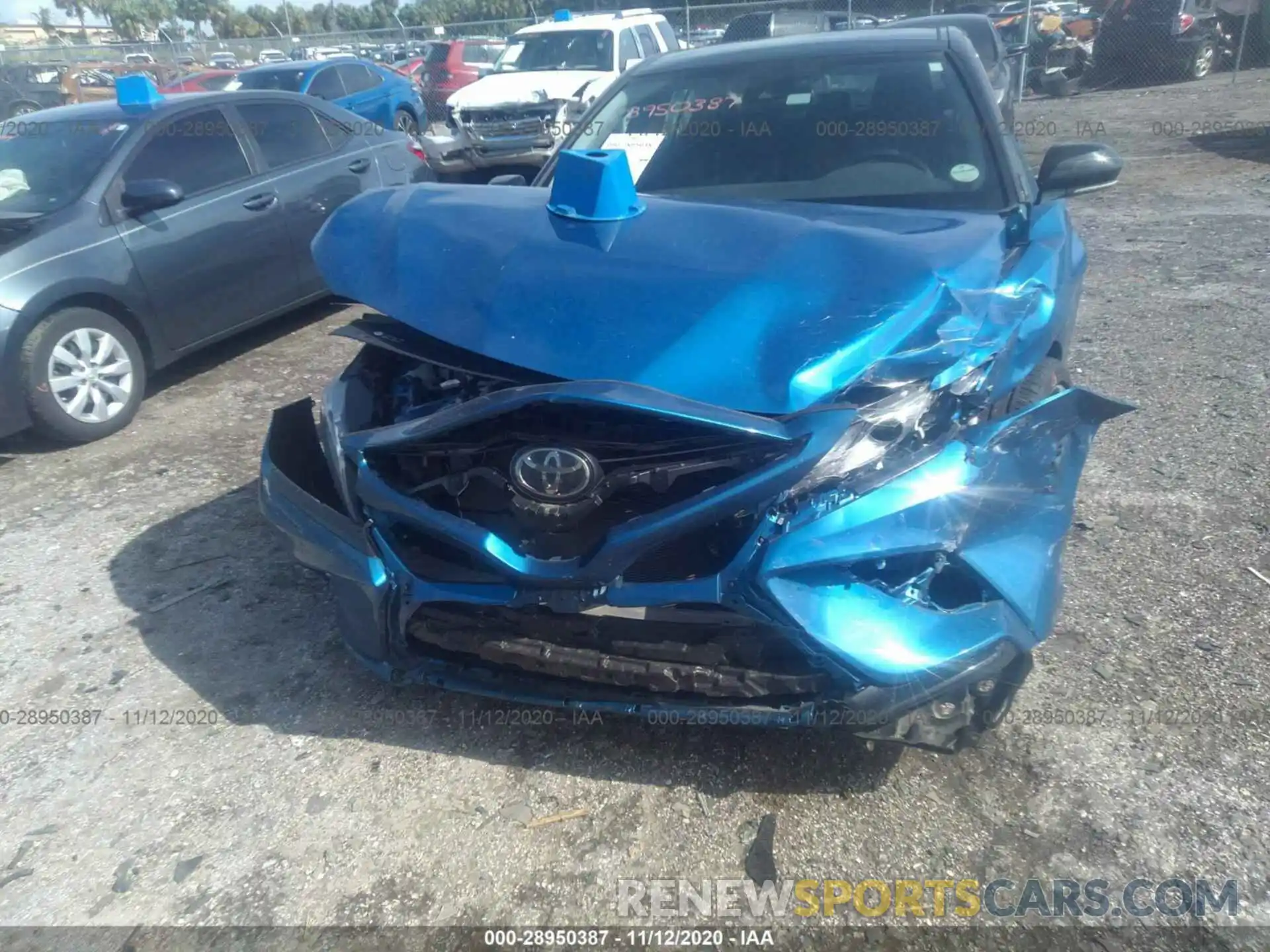6 Photograph of a damaged car 4T1B61HK9KU279409 TOYOTA CAMRY 2019