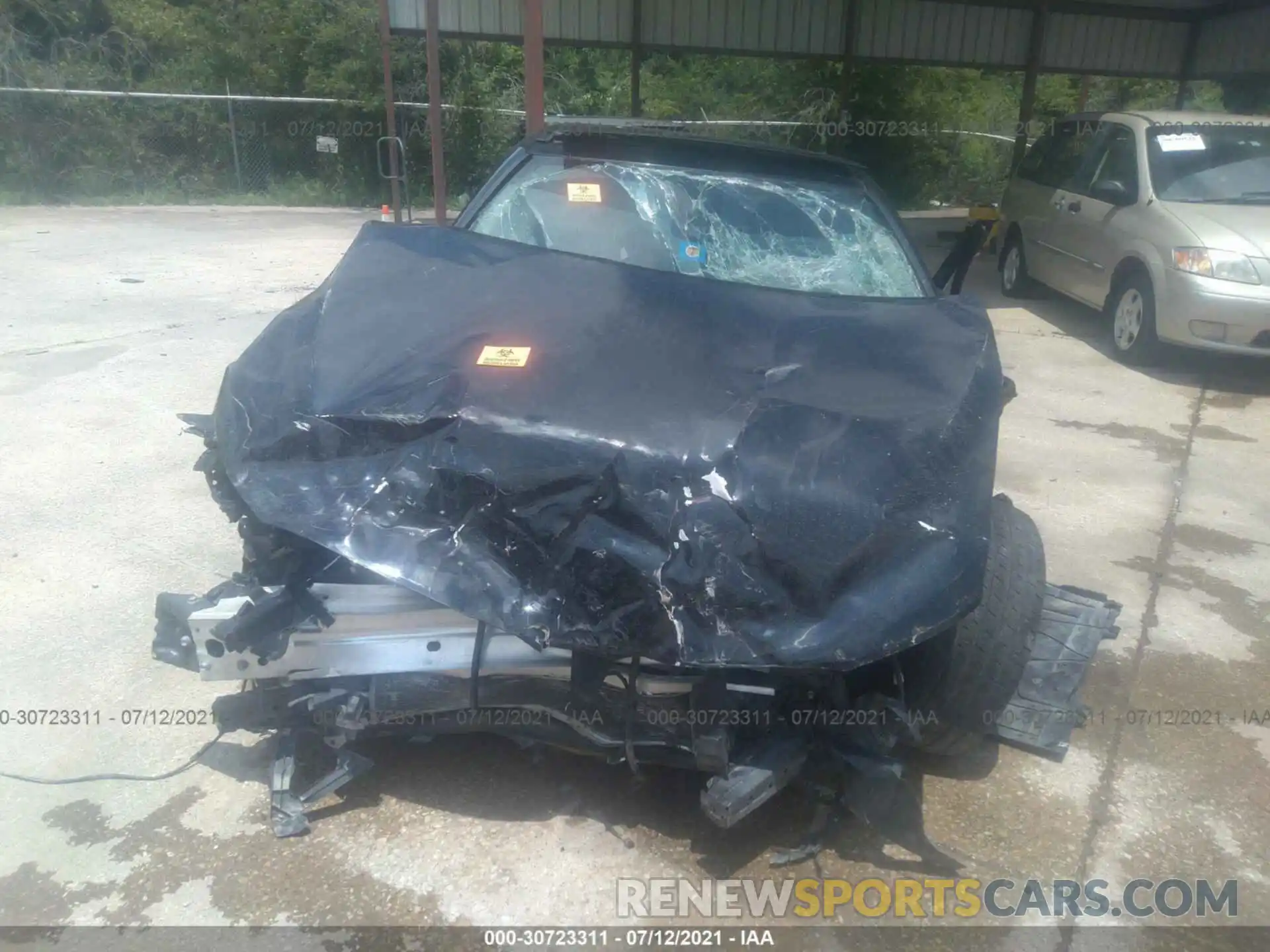 6 Photograph of a damaged car 4T1B61HK9KU293777 TOYOTA CAMRY 2019