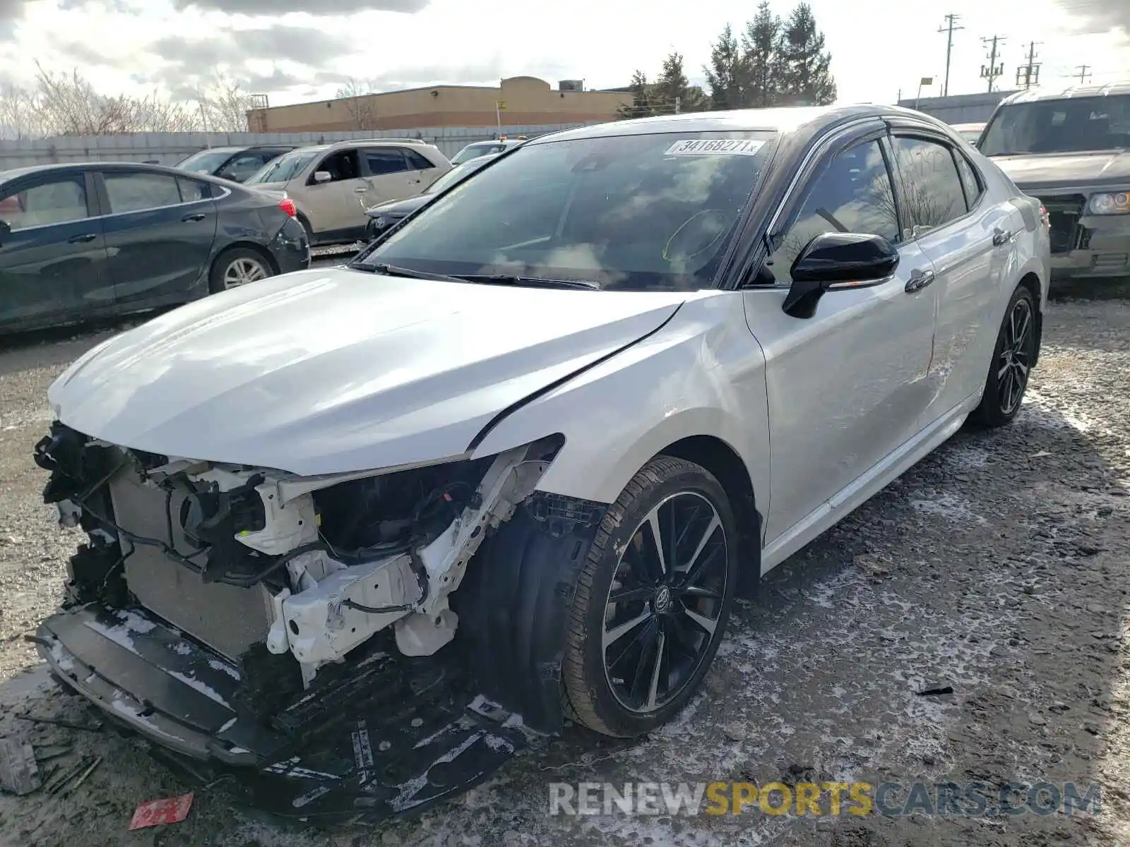 2 Photograph of a damaged car 4T1B61HK9KU295089 TOYOTA CAMRY 2019