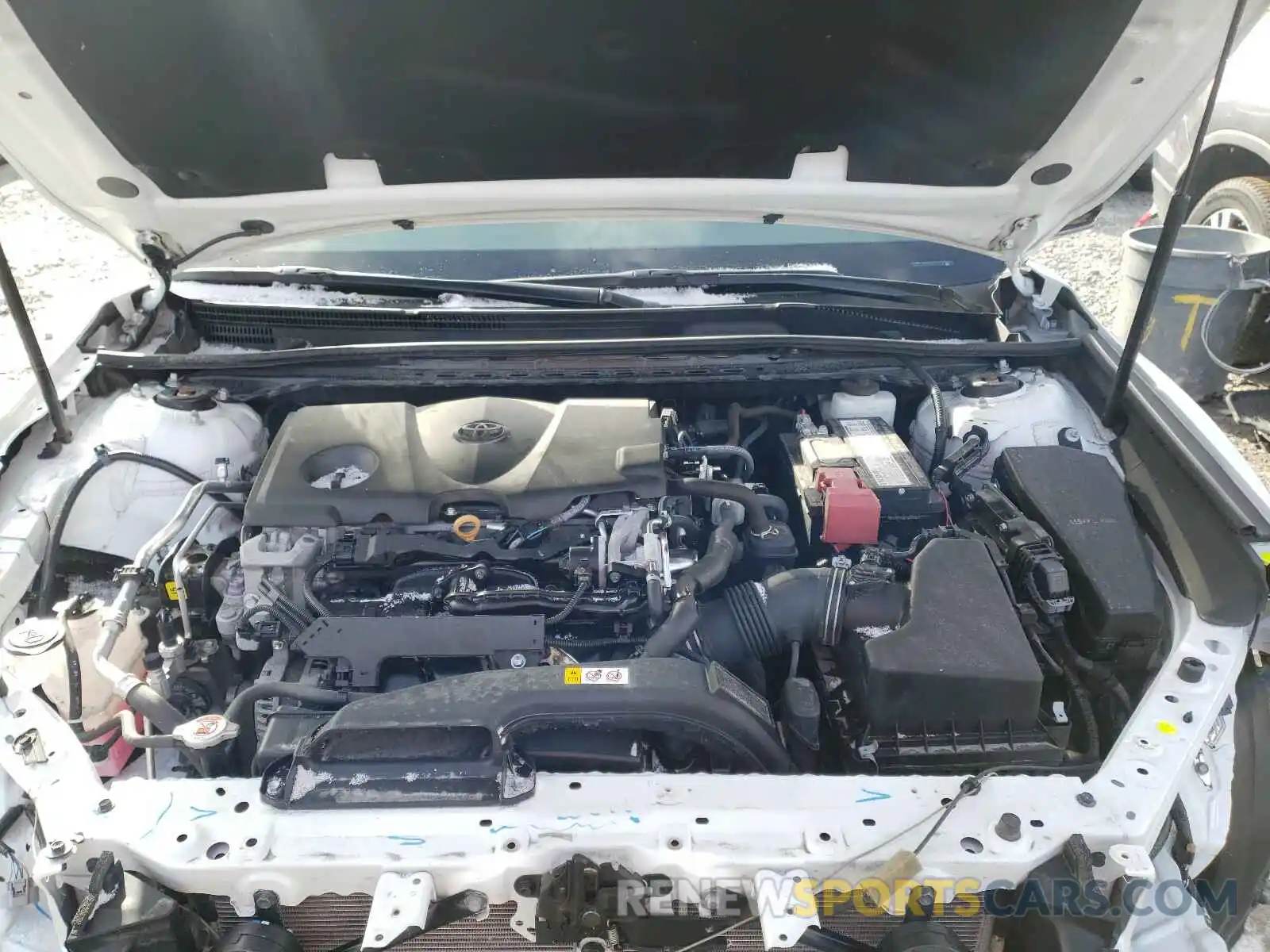 7 Photograph of a damaged car 4T1B61HK9KU295089 TOYOTA CAMRY 2019