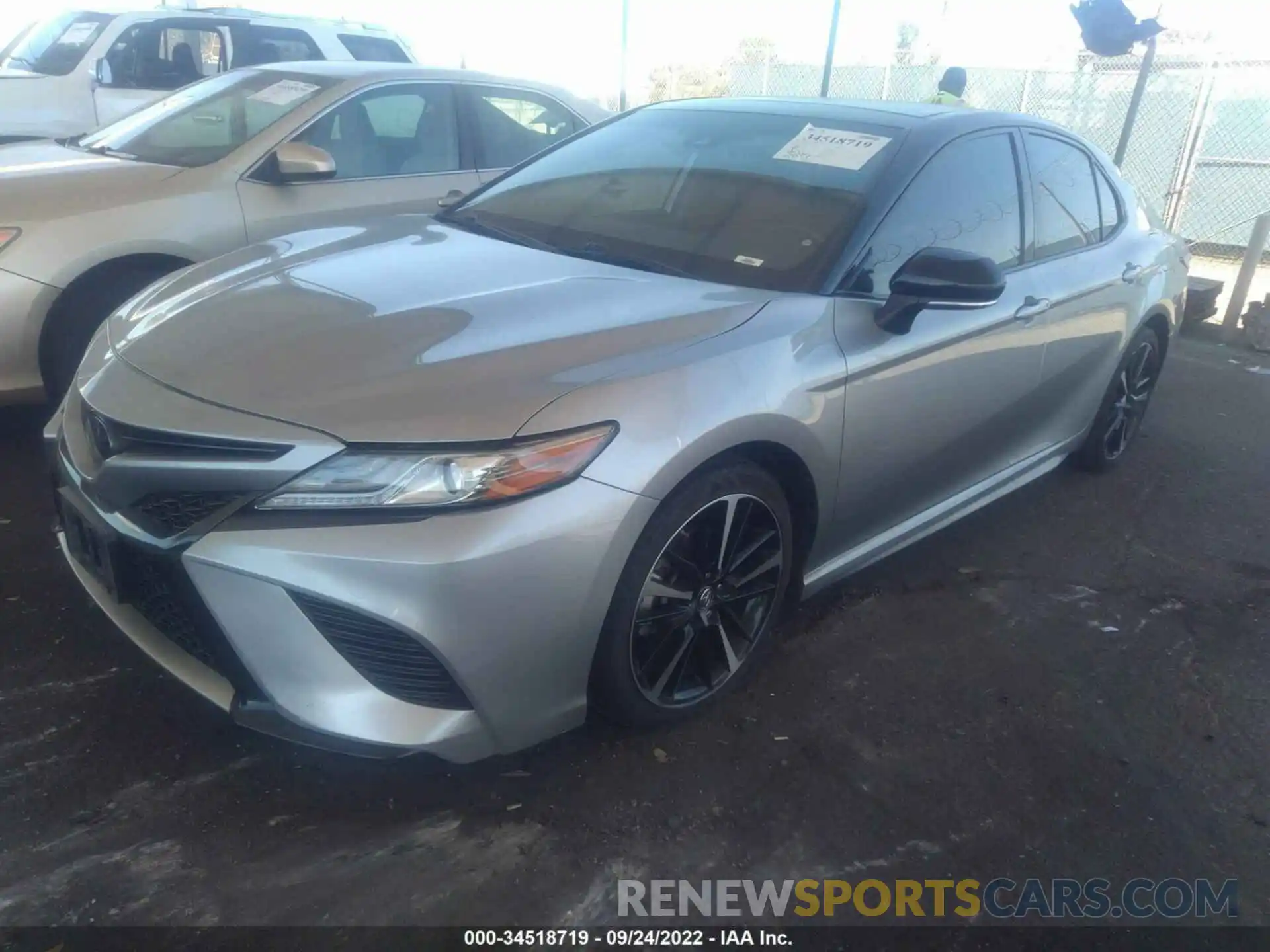 2 Photograph of a damaged car 4T1B61HK9KU295268 TOYOTA CAMRY 2019