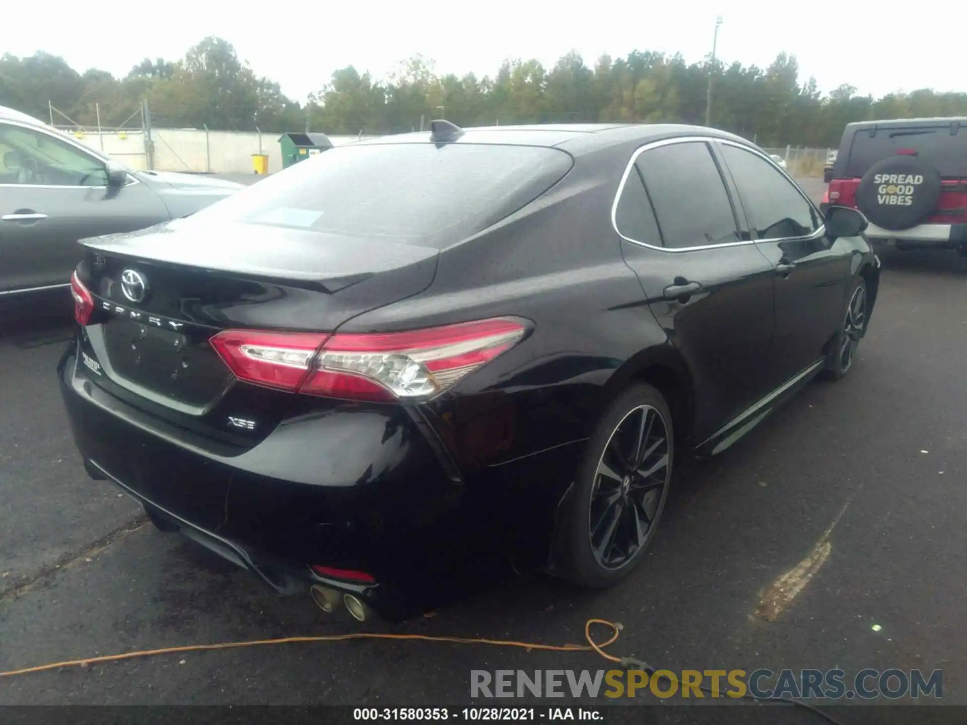 4 Photograph of a damaged car 4T1B61HK9KU297277 TOYOTA CAMRY 2019