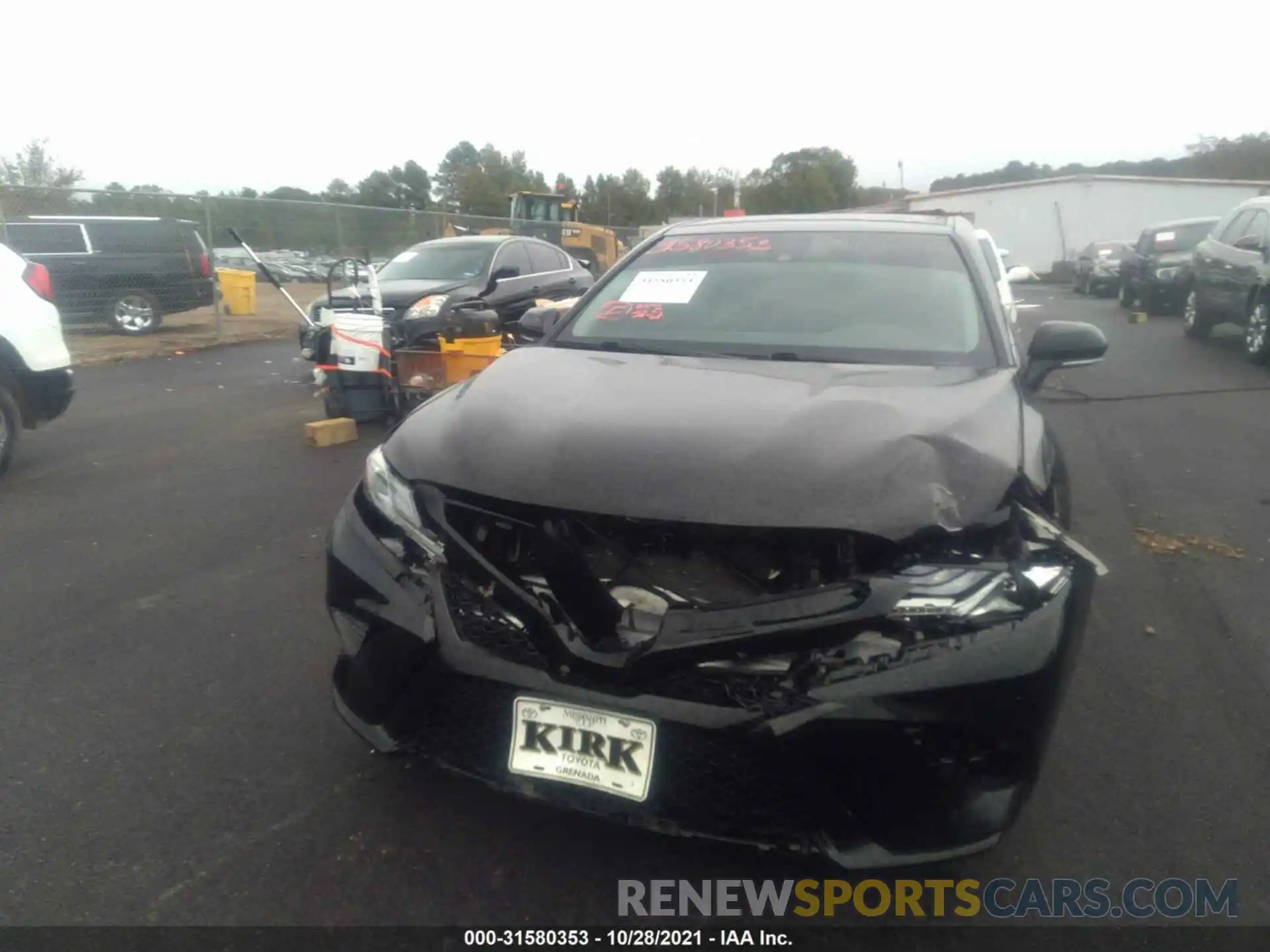 6 Photograph of a damaged car 4T1B61HK9KU297277 TOYOTA CAMRY 2019