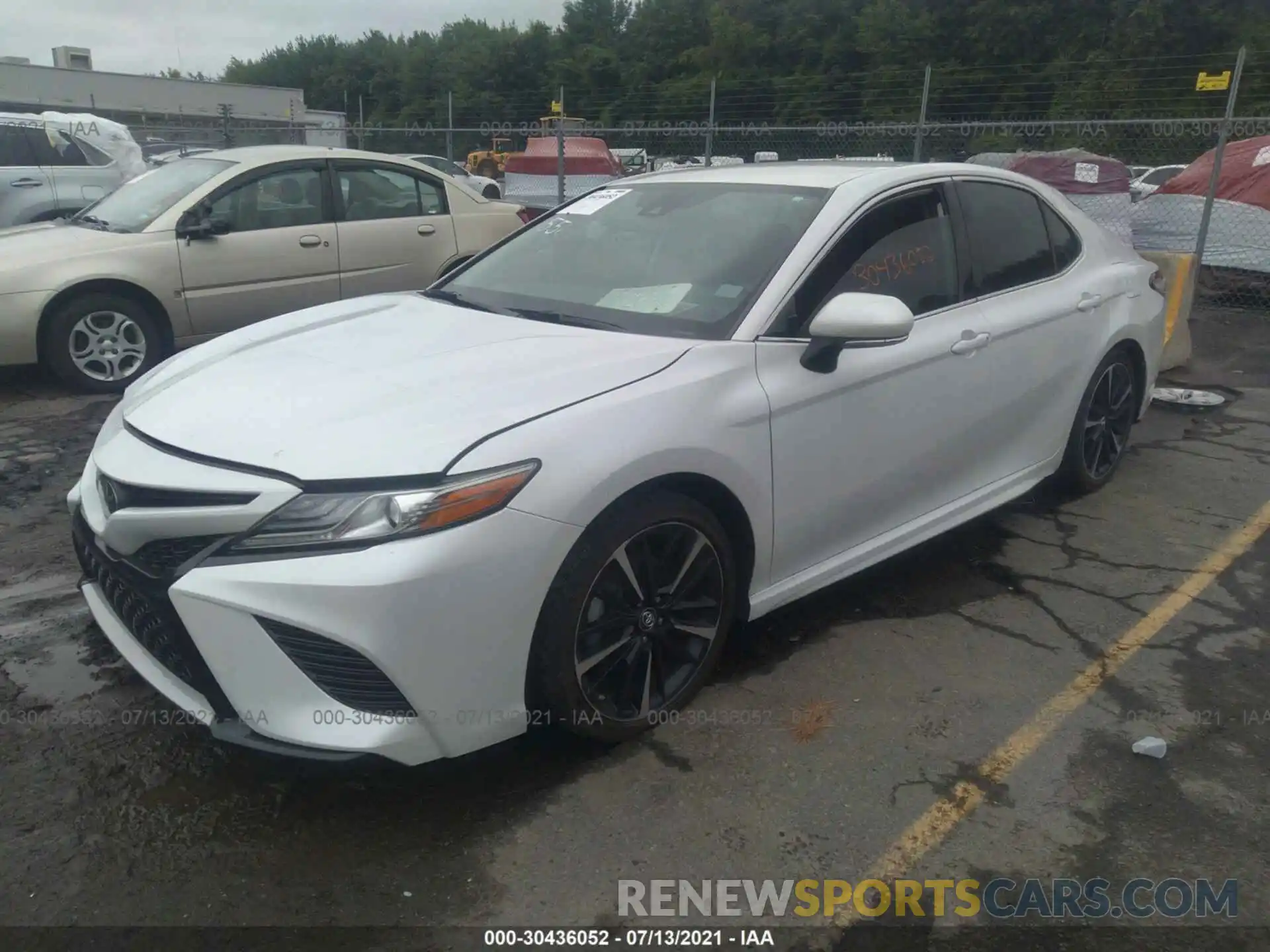 2 Photograph of a damaged car 4T1B61HK9KU679227 TOYOTA CAMRY 2019