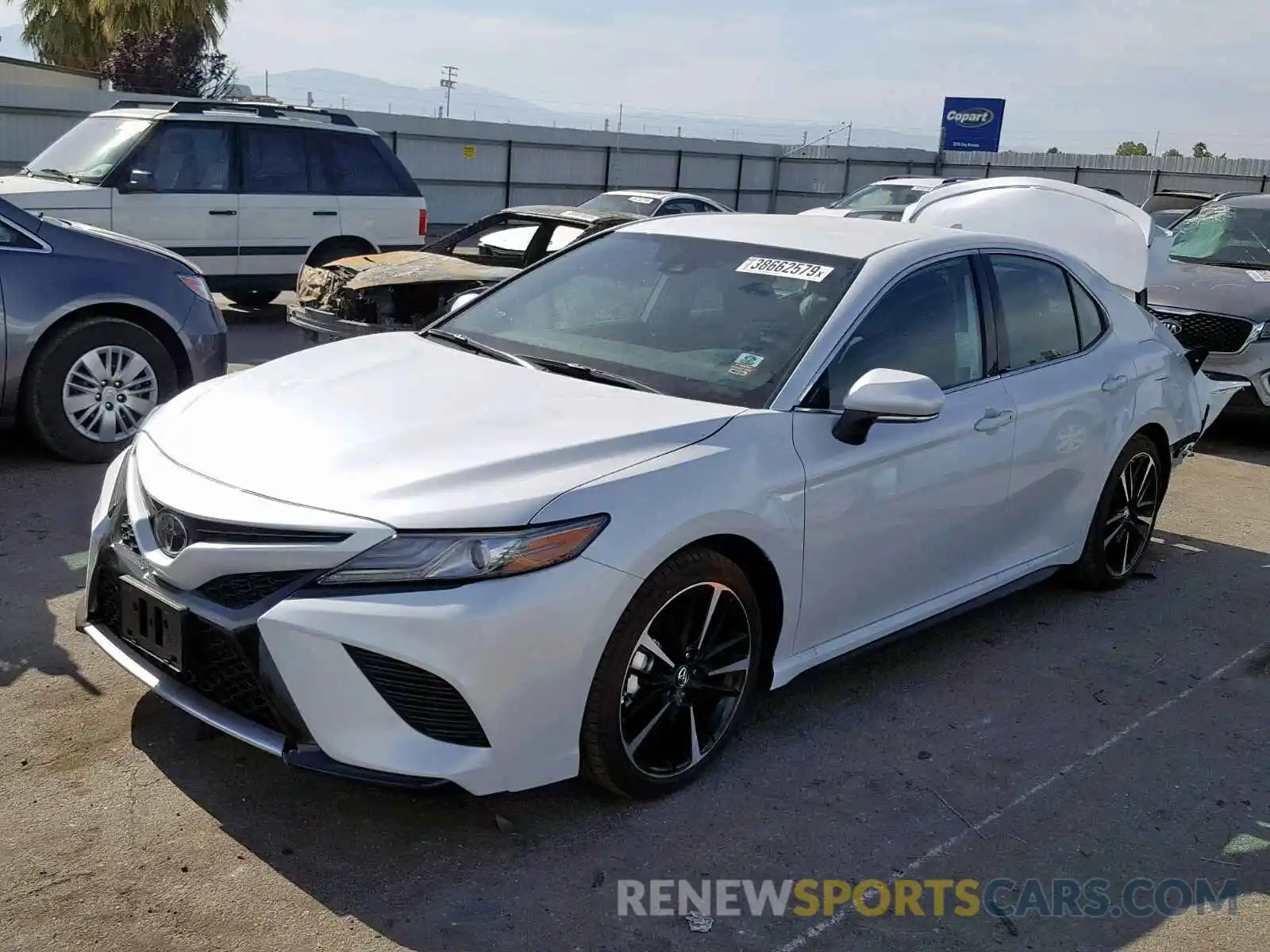 2 Photograph of a damaged car 4T1B61HK9KU716535 TOYOTA CAMRY 2019