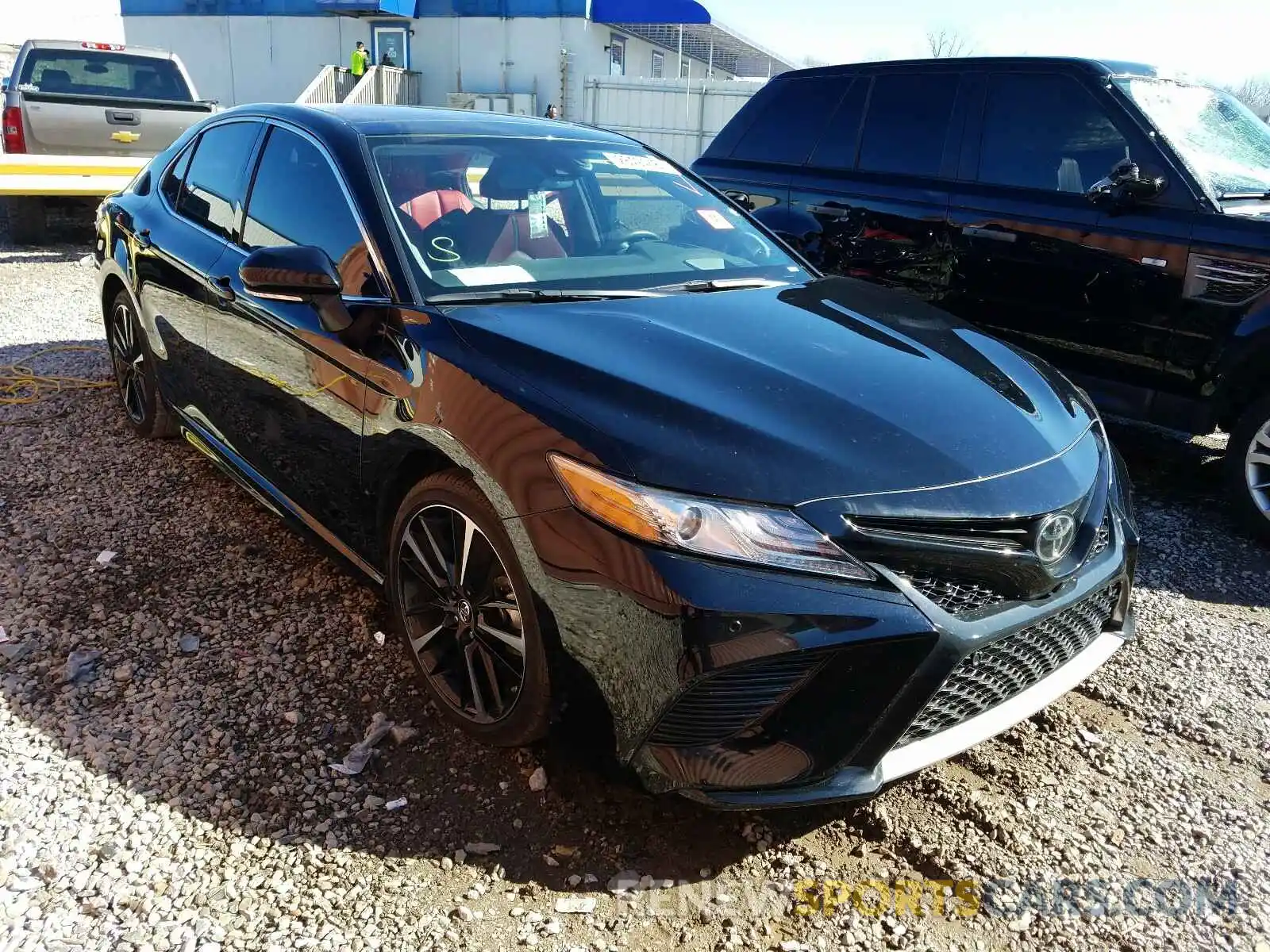 1 Photograph of a damaged car 4T1B61HK9KU731228 TOYOTA CAMRY 2019