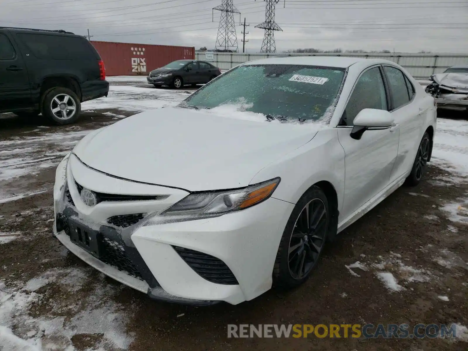 2 Photograph of a damaged car 4T1B61HK9KU758512 TOYOTA CAMRY 2019