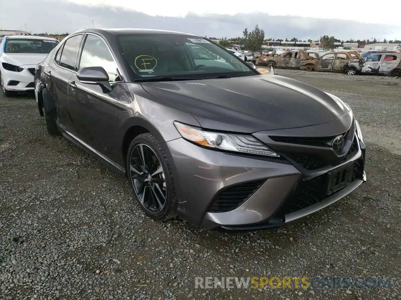 1 Photograph of a damaged car 4T1B61HK9KU759515 TOYOTA CAMRY 2019