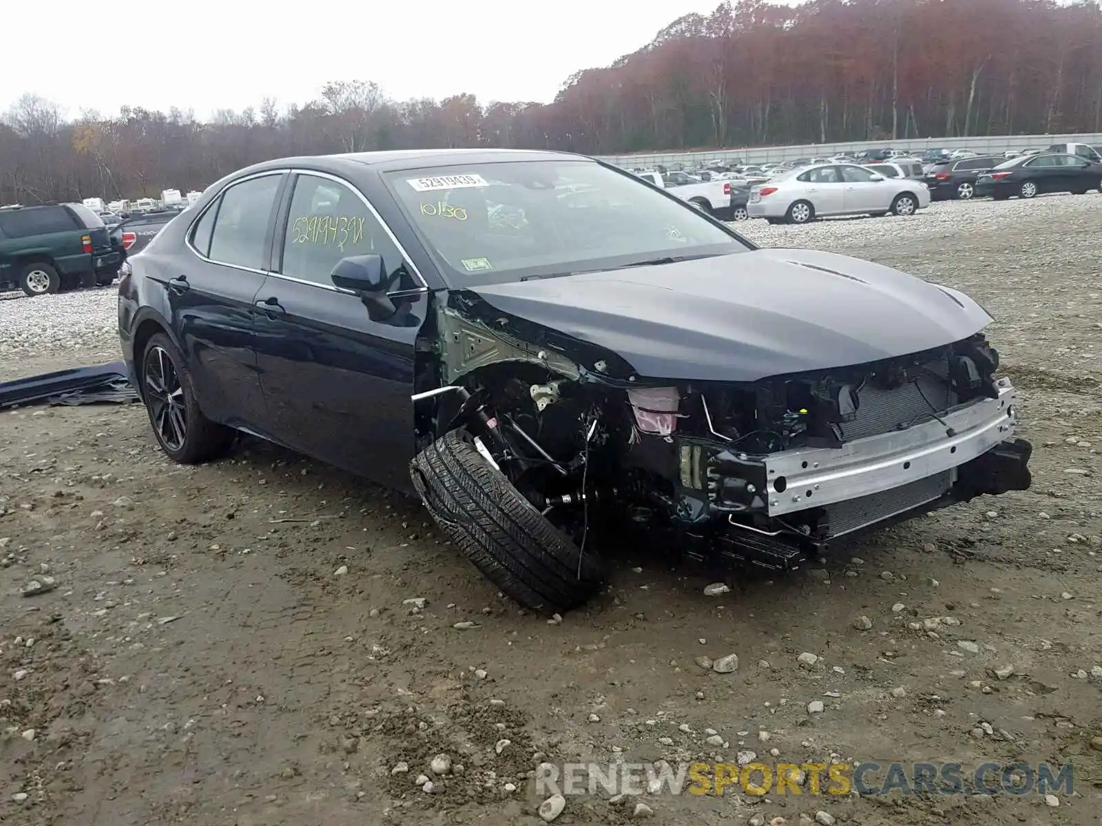 1 Photograph of a damaged car 4T1B61HK9KU802380 TOYOTA CAMRY 2019