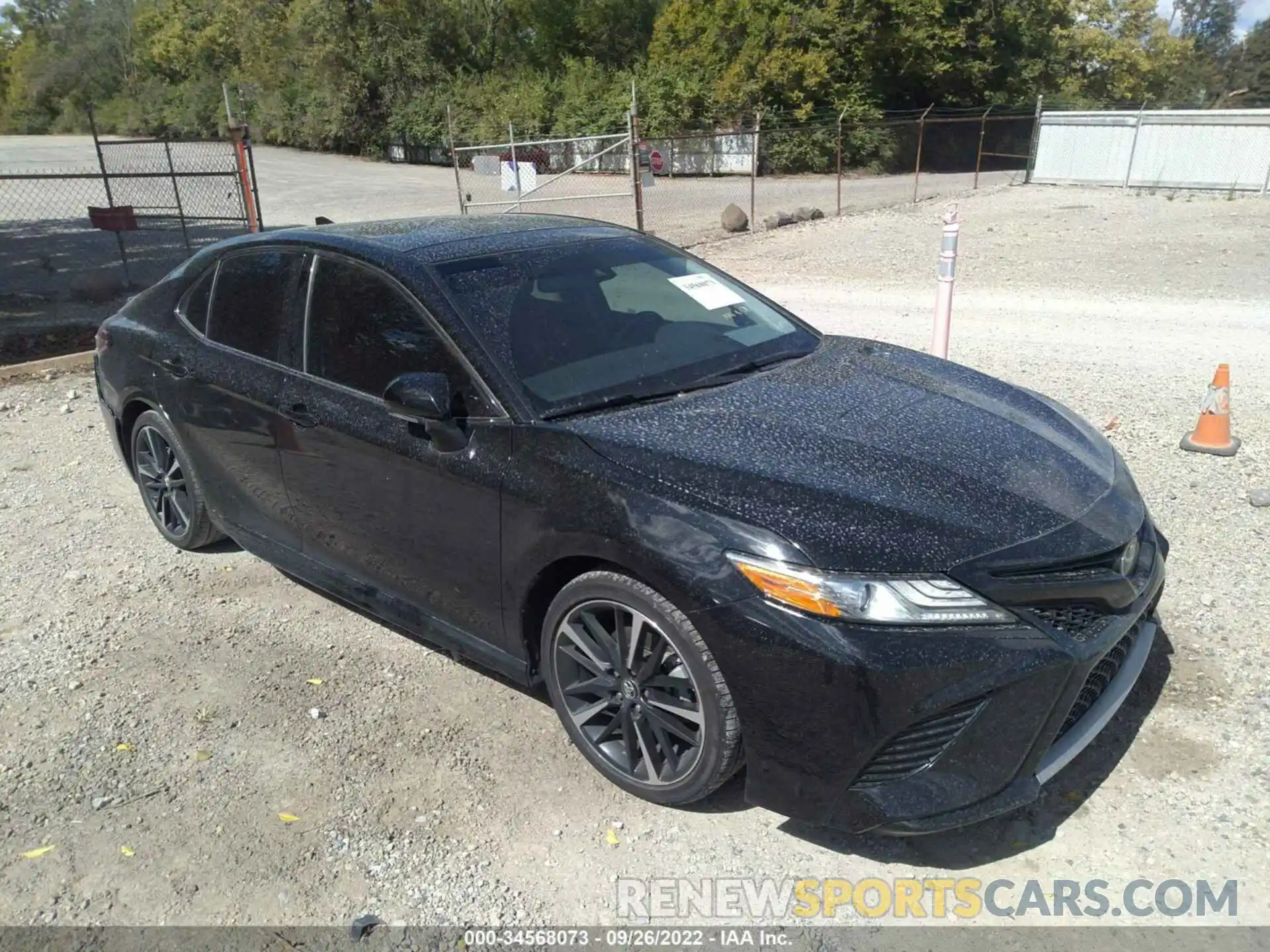 1 Photograph of a damaged car 4T1B61HK9KU817817 TOYOTA CAMRY 2019