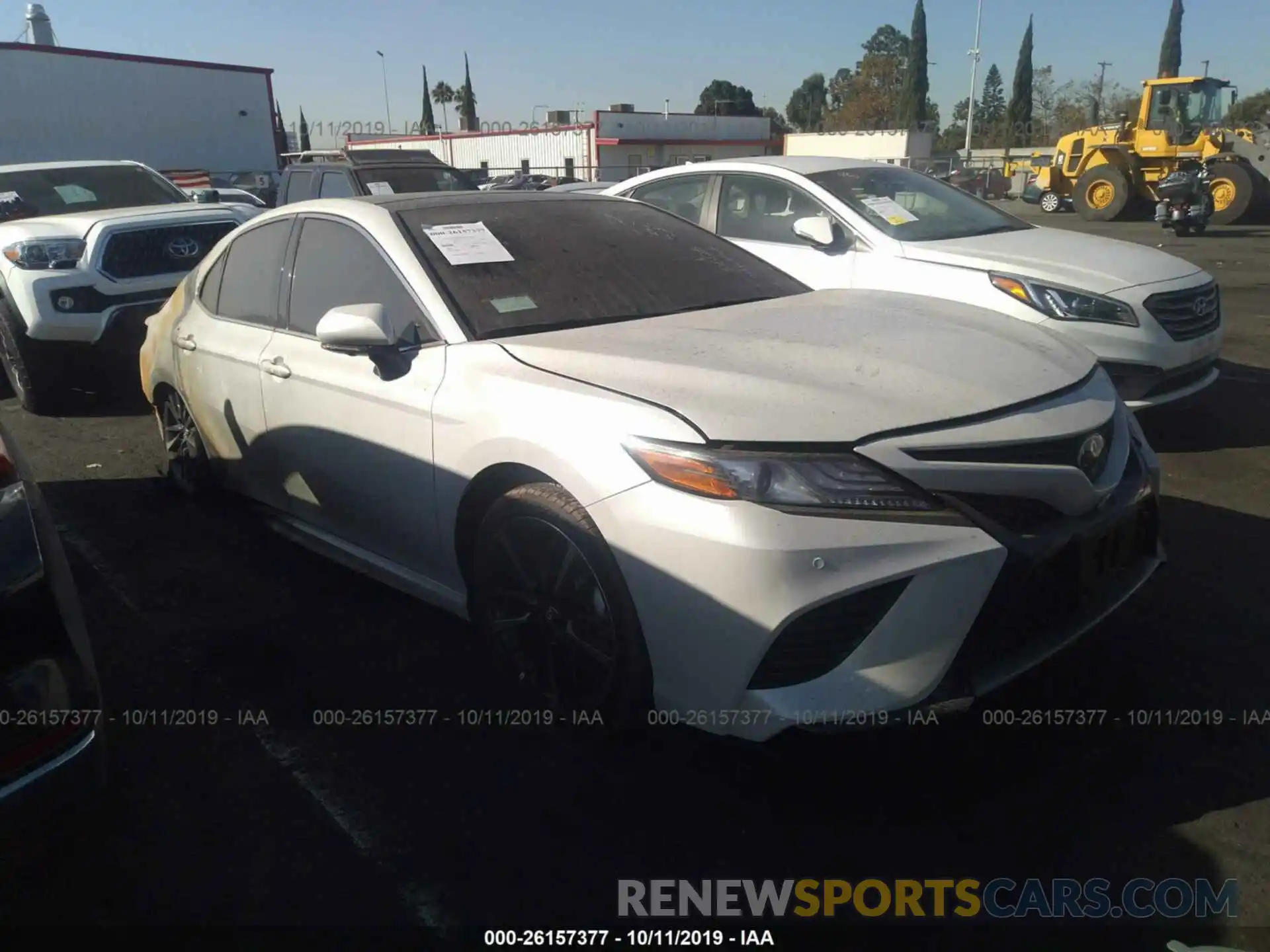 1 Photograph of a damaged car 4T1B61HK9KU825125 TOYOTA CAMRY 2019