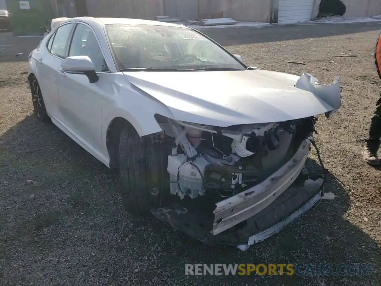 1 Photograph of a damaged car 4T1B61HK9KU847707 TOYOTA CAMRY 2019