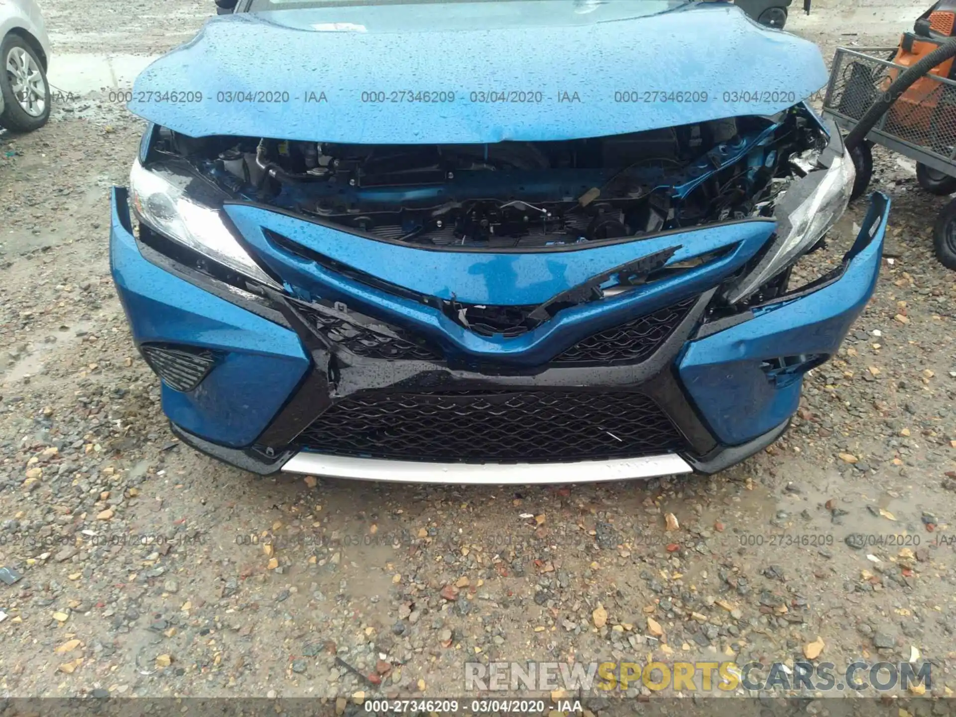 6 Photograph of a damaged car 4T1B61HKXKU160851 TOYOTA CAMRY 2019