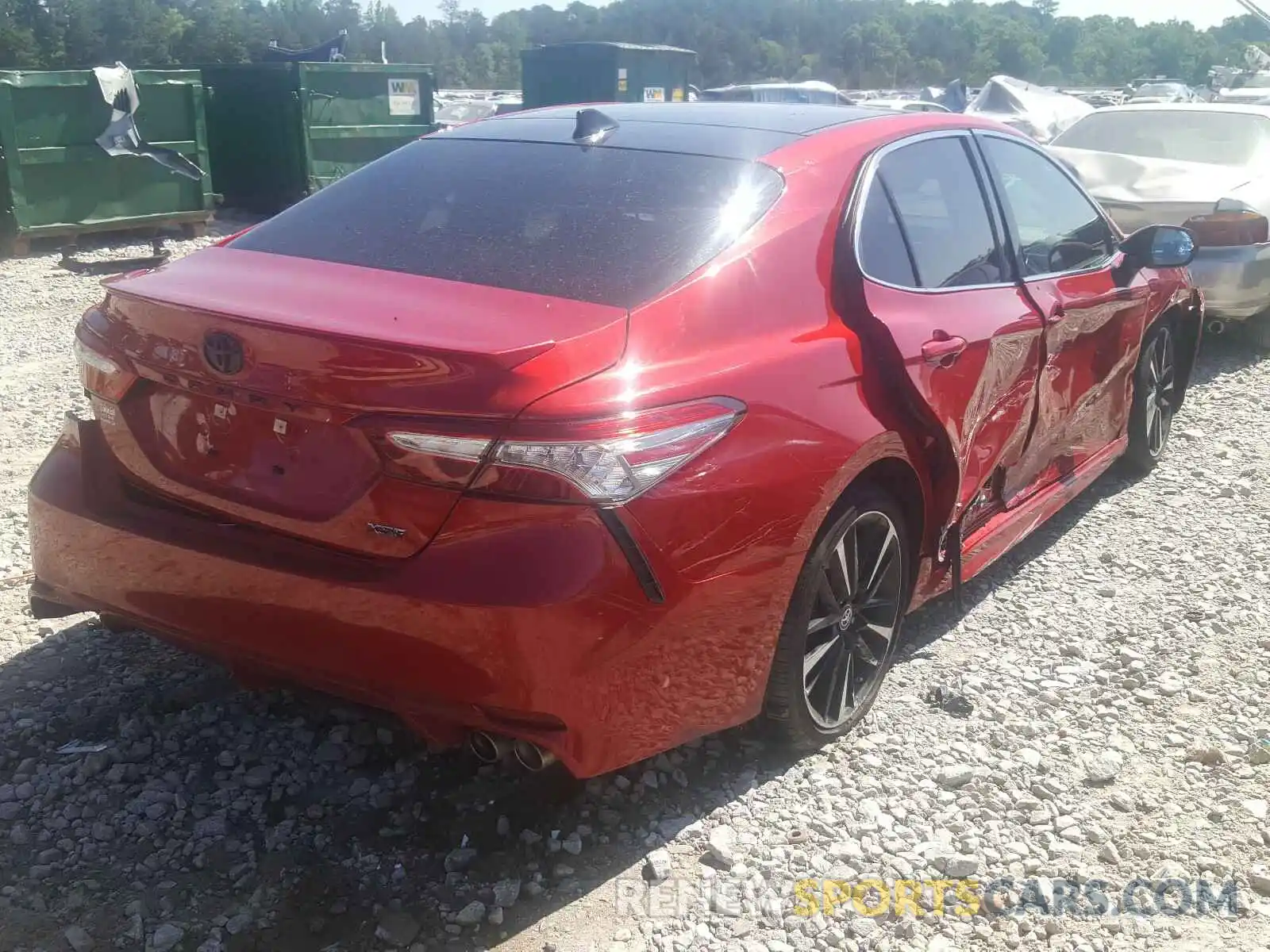 4 Photograph of a damaged car 4T1B61HKXKU164477 TOYOTA CAMRY 2019