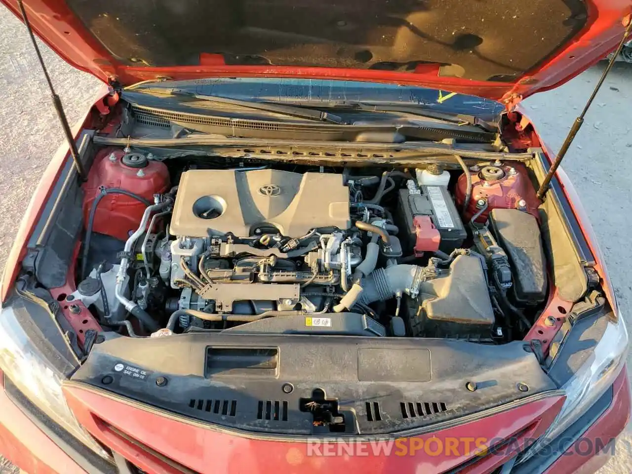 7 Photograph of a damaged car 4T1B61HKXKU177391 TOYOTA CAMRY 2019