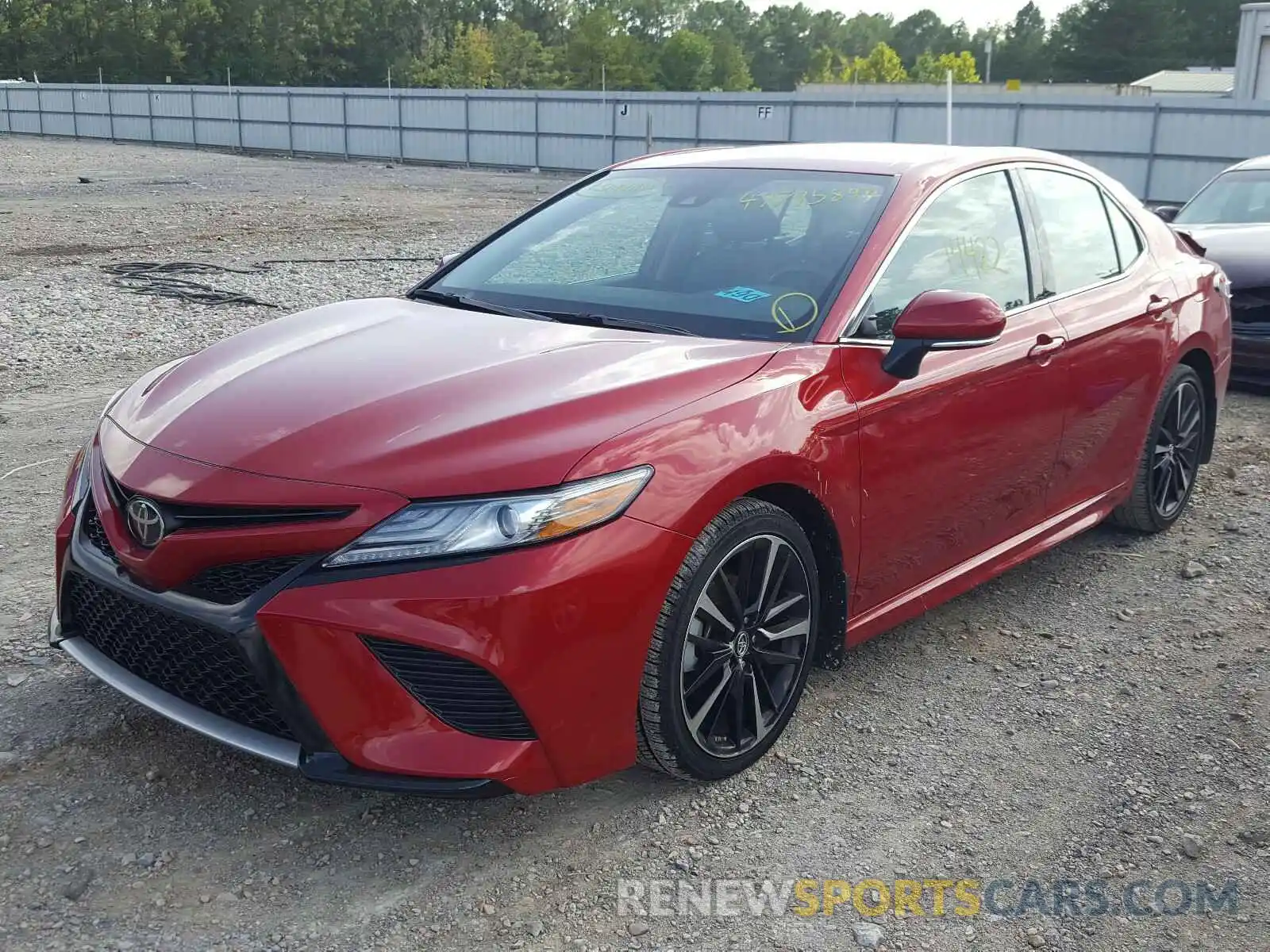 2 Photograph of a damaged car 4T1B61HKXKU178718 TOYOTA CAMRY 2019