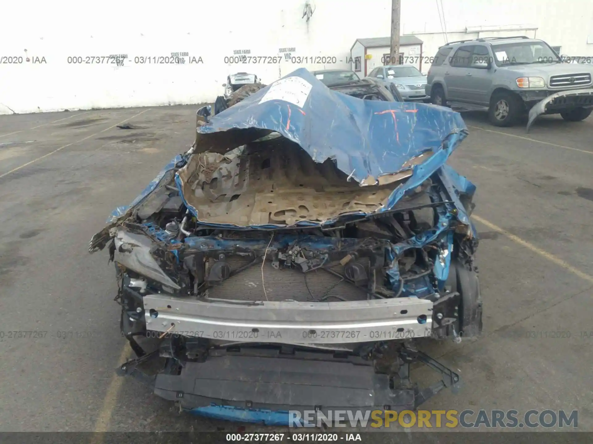 6 Photograph of a damaged car 4T1B61HKXKU180937 TOYOTA CAMRY 2019