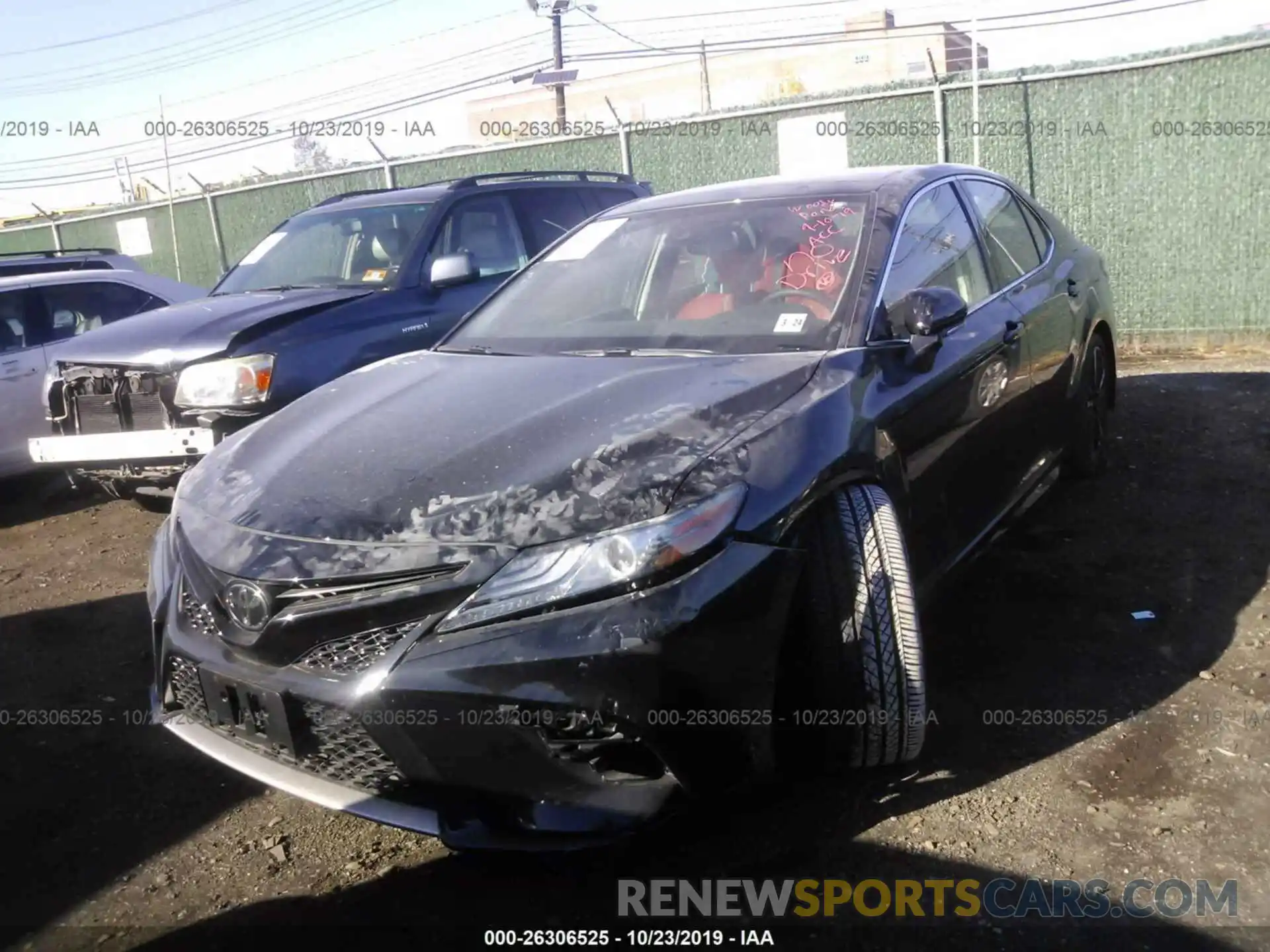 2 Photograph of a damaged car 4T1B61HKXKU190156 TOYOTA CAMRY 2019