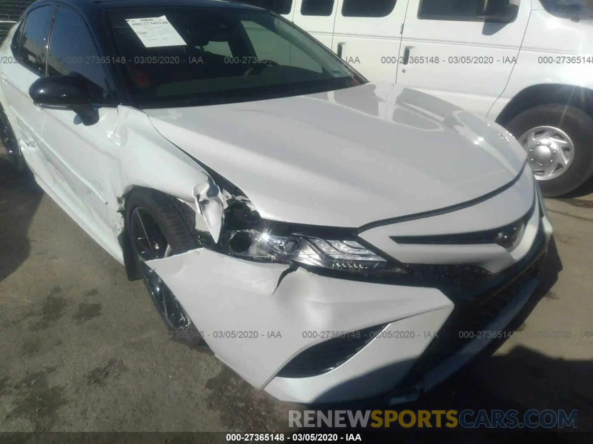 6 Photograph of a damaged car 4T1B61HKXKU205416 TOYOTA CAMRY 2019