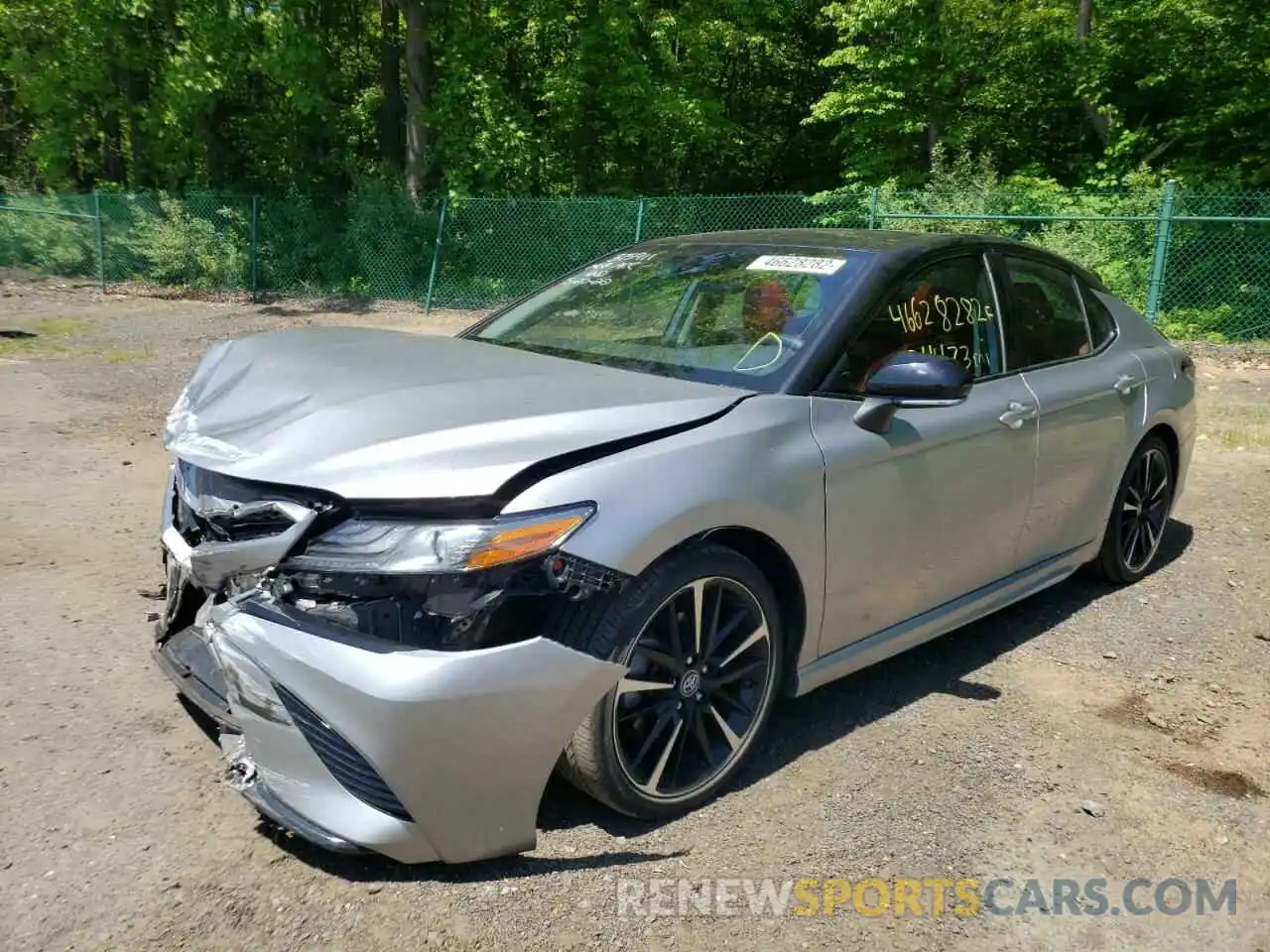 2 Photograph of a damaged car 4T1B61HKXKU207909 TOYOTA CAMRY 2019