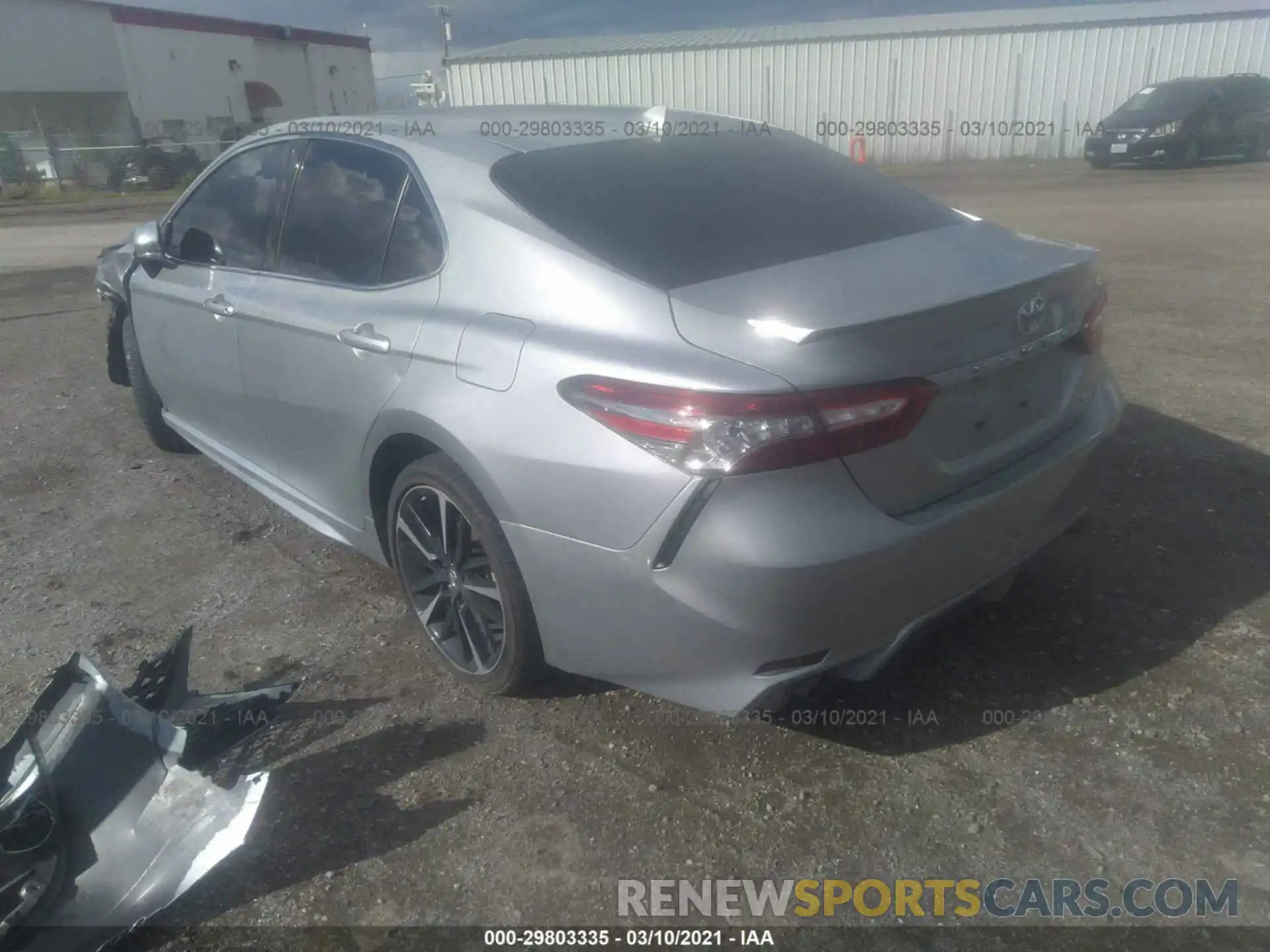 3 Photograph of a damaged car 4T1B61HKXKU226296 TOYOTA CAMRY 2019