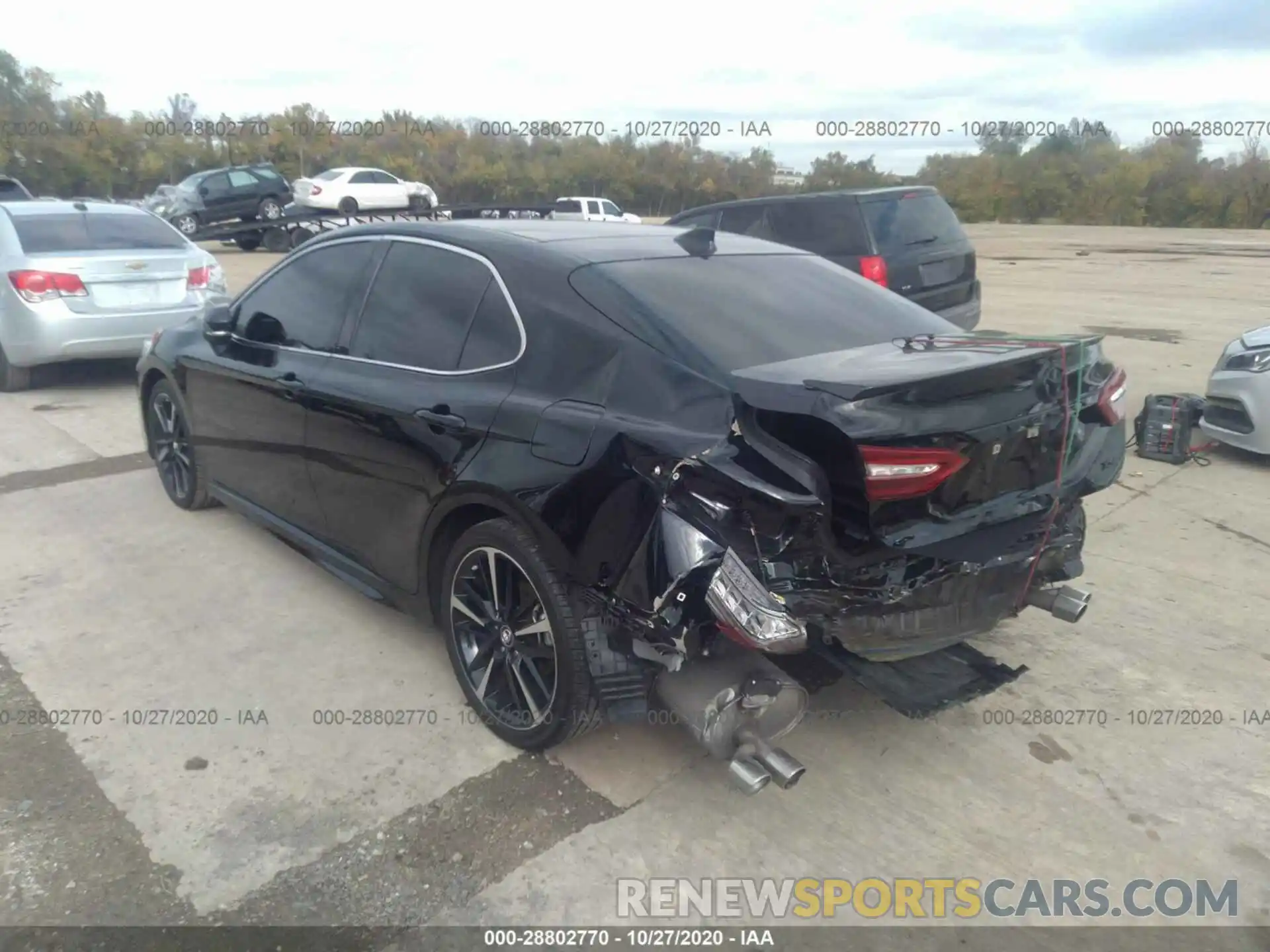 3 Photograph of a damaged car 4T1B61HKXKU226346 TOYOTA CAMRY 2019