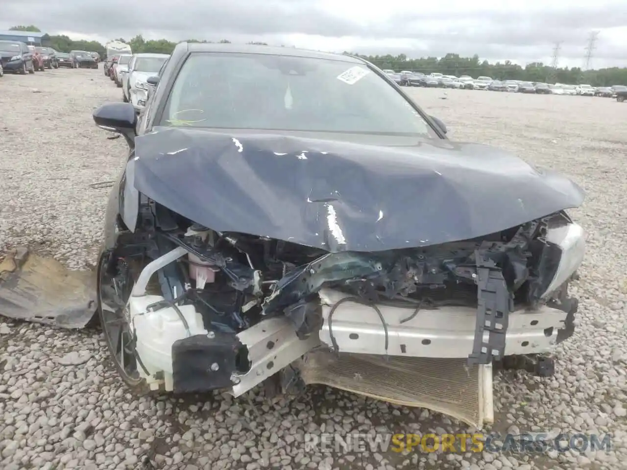 9 Photograph of a damaged car 4T1B61HKXKU237573 TOYOTA CAMRY 2019