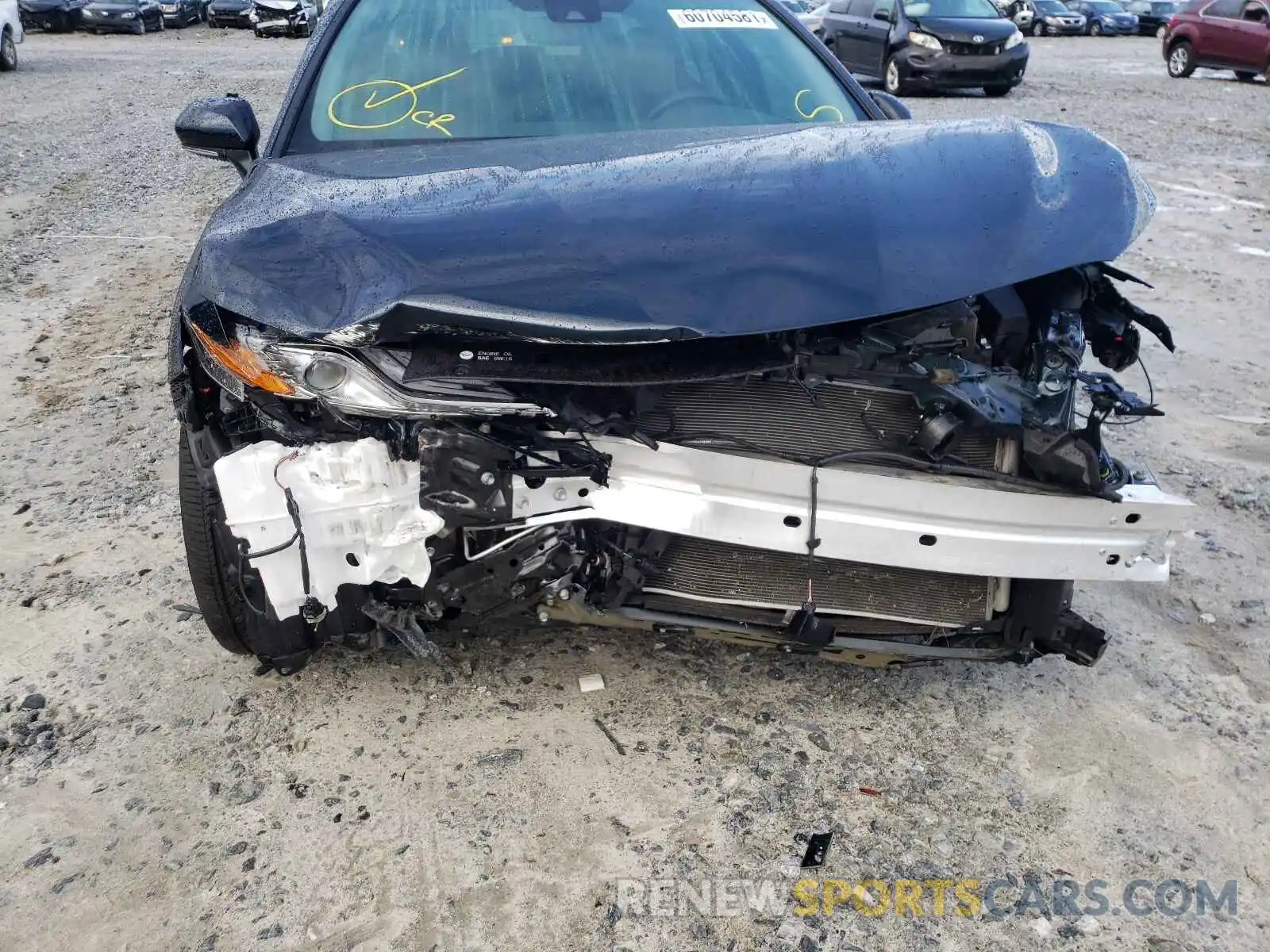 9 Photograph of a damaged car 4T1B61HKXKU241462 TOYOTA CAMRY 2019