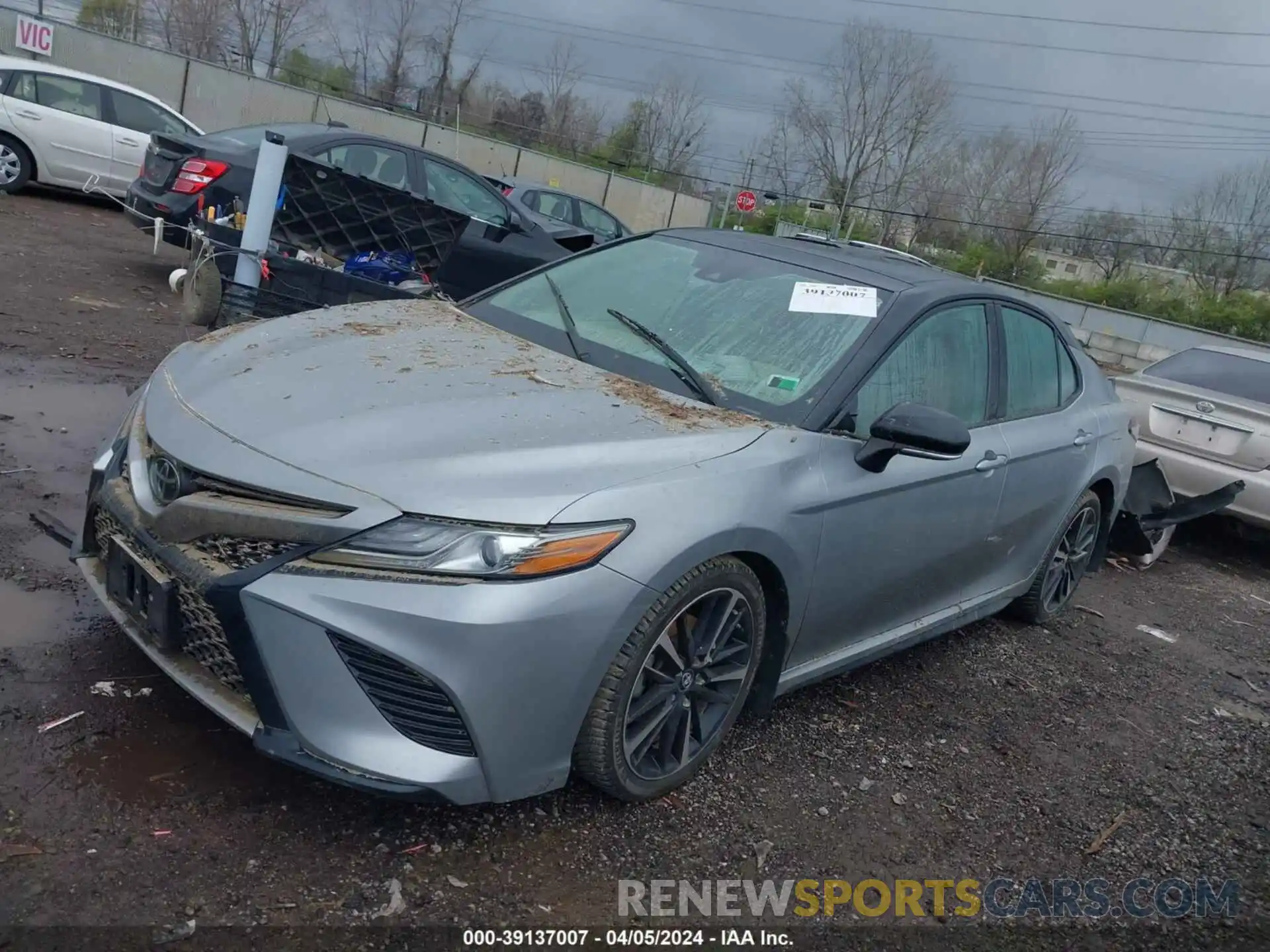 2 Photograph of a damaged car 4T1B61HKXKU242692 TOYOTA CAMRY 2019