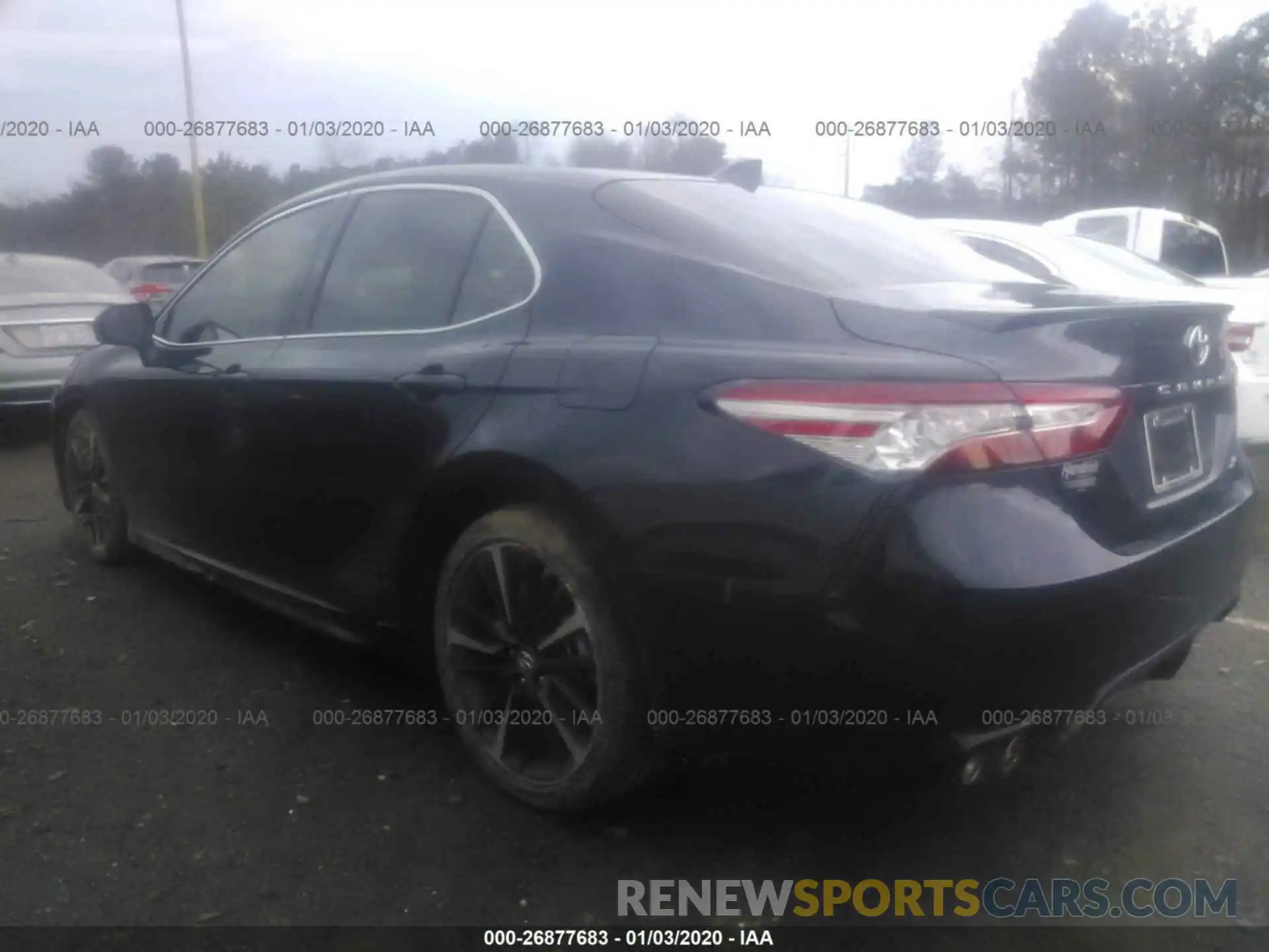 3 Photograph of a damaged car 4T1B61HKXKU247469 TOYOTA CAMRY 2019