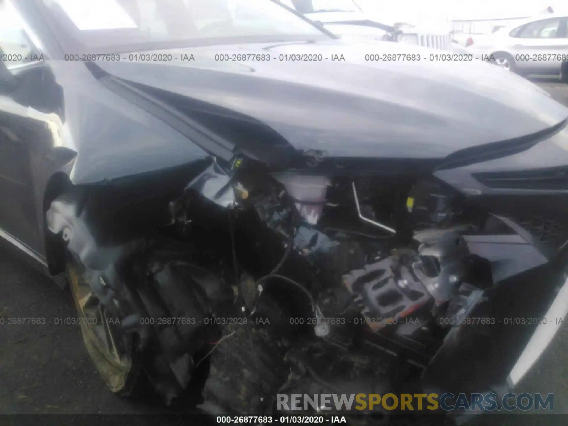 6 Photograph of a damaged car 4T1B61HKXKU247469 TOYOTA CAMRY 2019