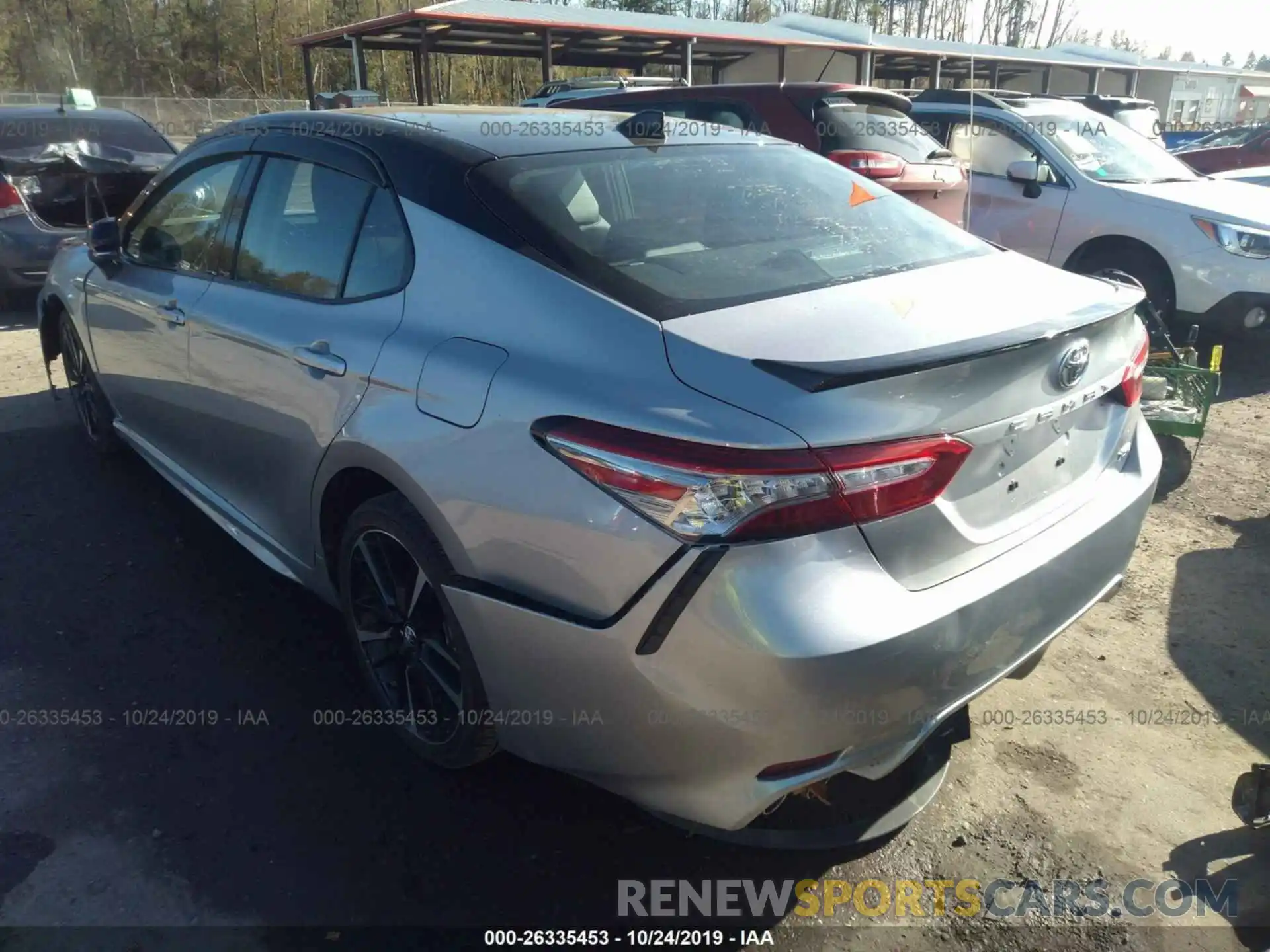 3 Фотография поврежденного автомобиля 4T1B61HKXKU256866 TOYOTA CAMRY 2019