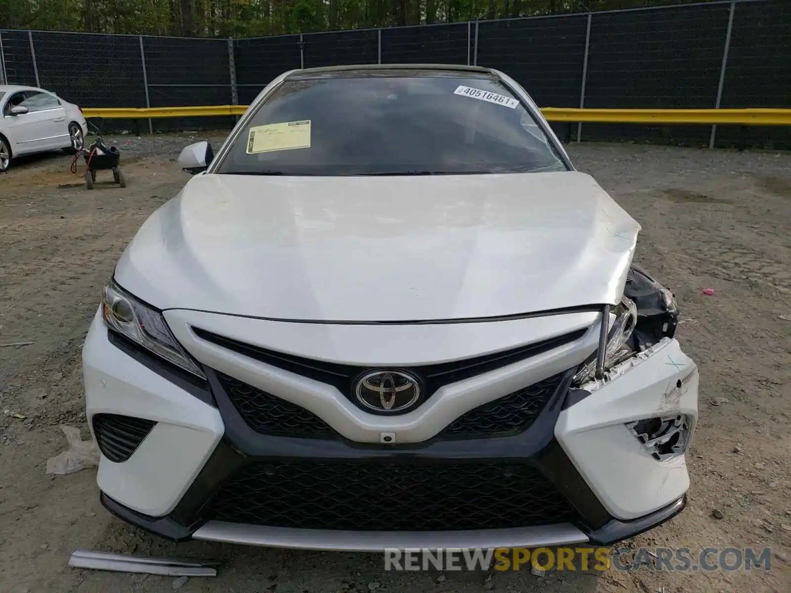 7 Photograph of a damaged car 4T1B61HKXKU297286 TOYOTA CAMRY 2019