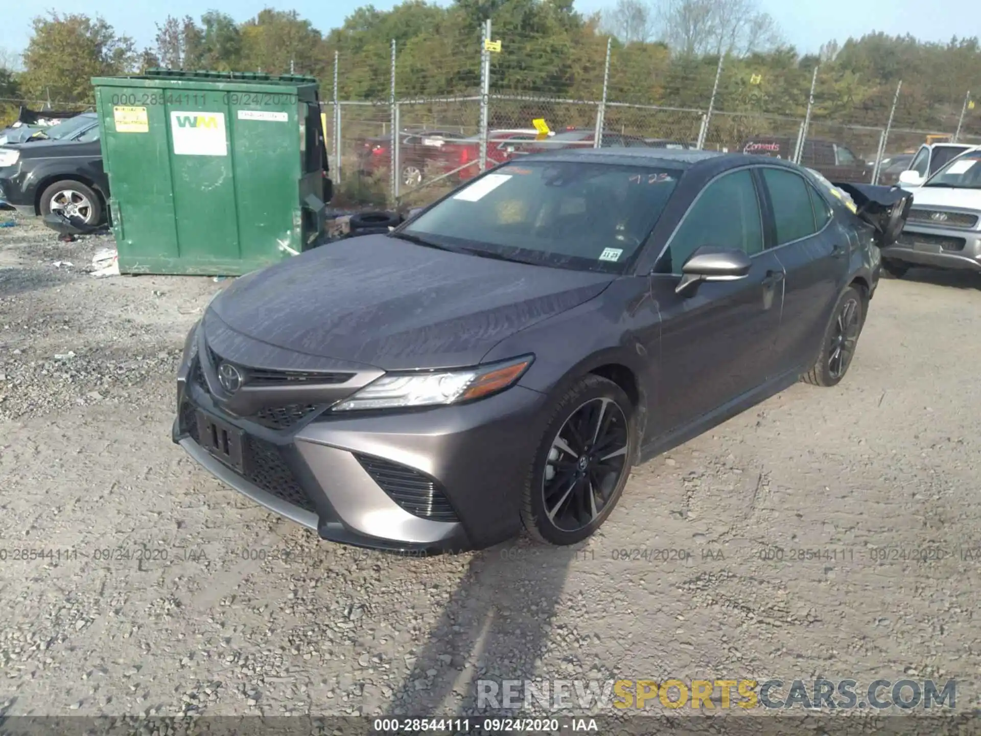 2 Photograph of a damaged car 4T1B61HKXKU700988 TOYOTA CAMRY 2019