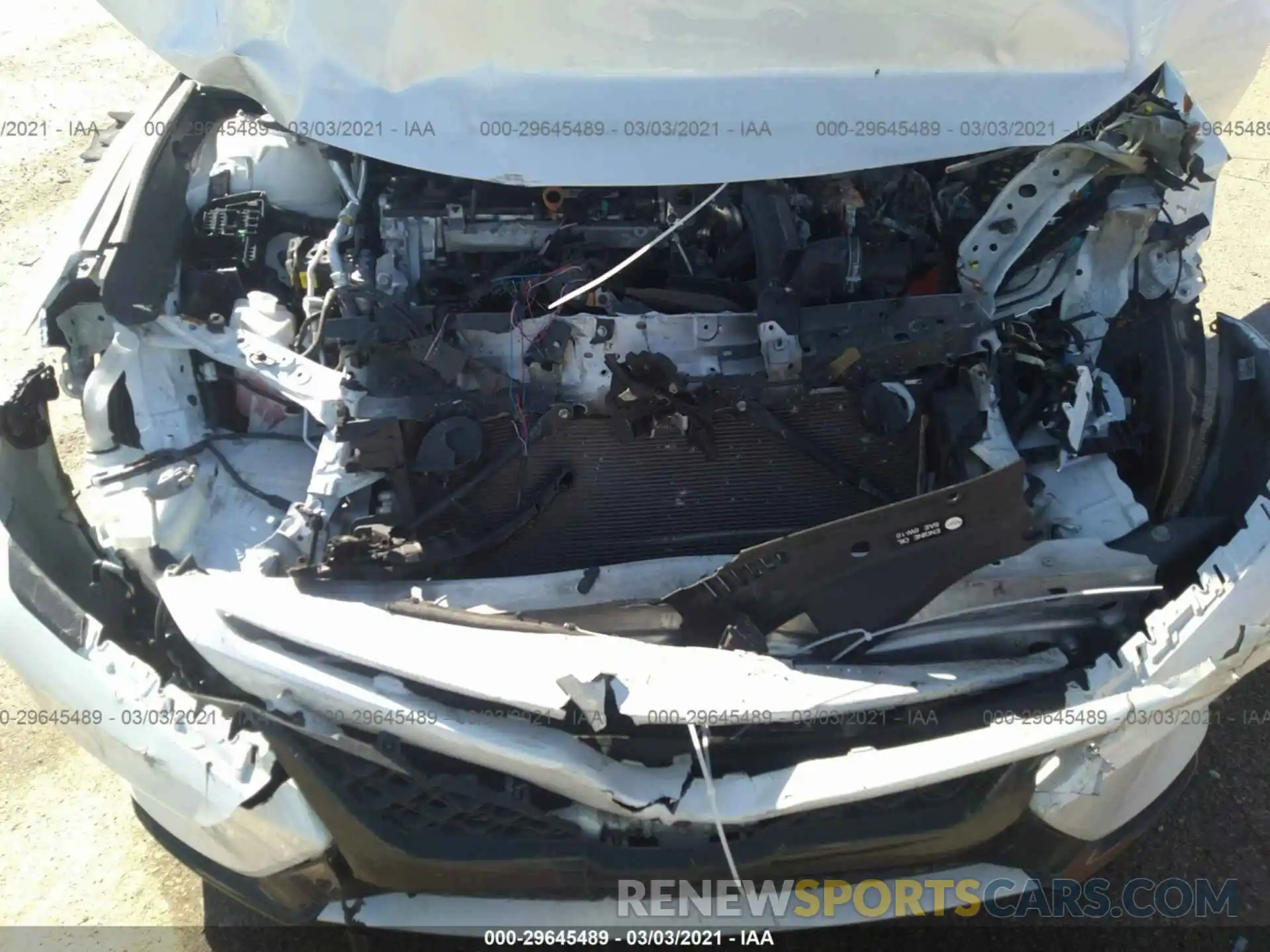 10 Photograph of a damaged car 4T1B61HKXKU716110 TOYOTA CAMRY 2019