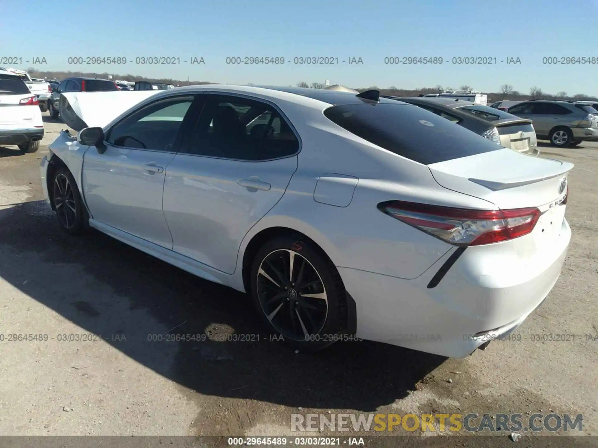 3 Photograph of a damaged car 4T1B61HKXKU716110 TOYOTA CAMRY 2019