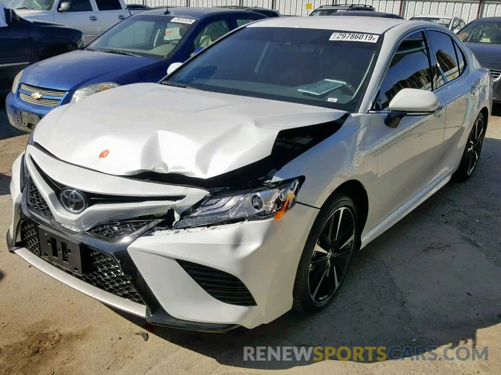 2 Photograph of a damaged car 4T1B61HKXKU716849 TOYOTA CAMRY 2019