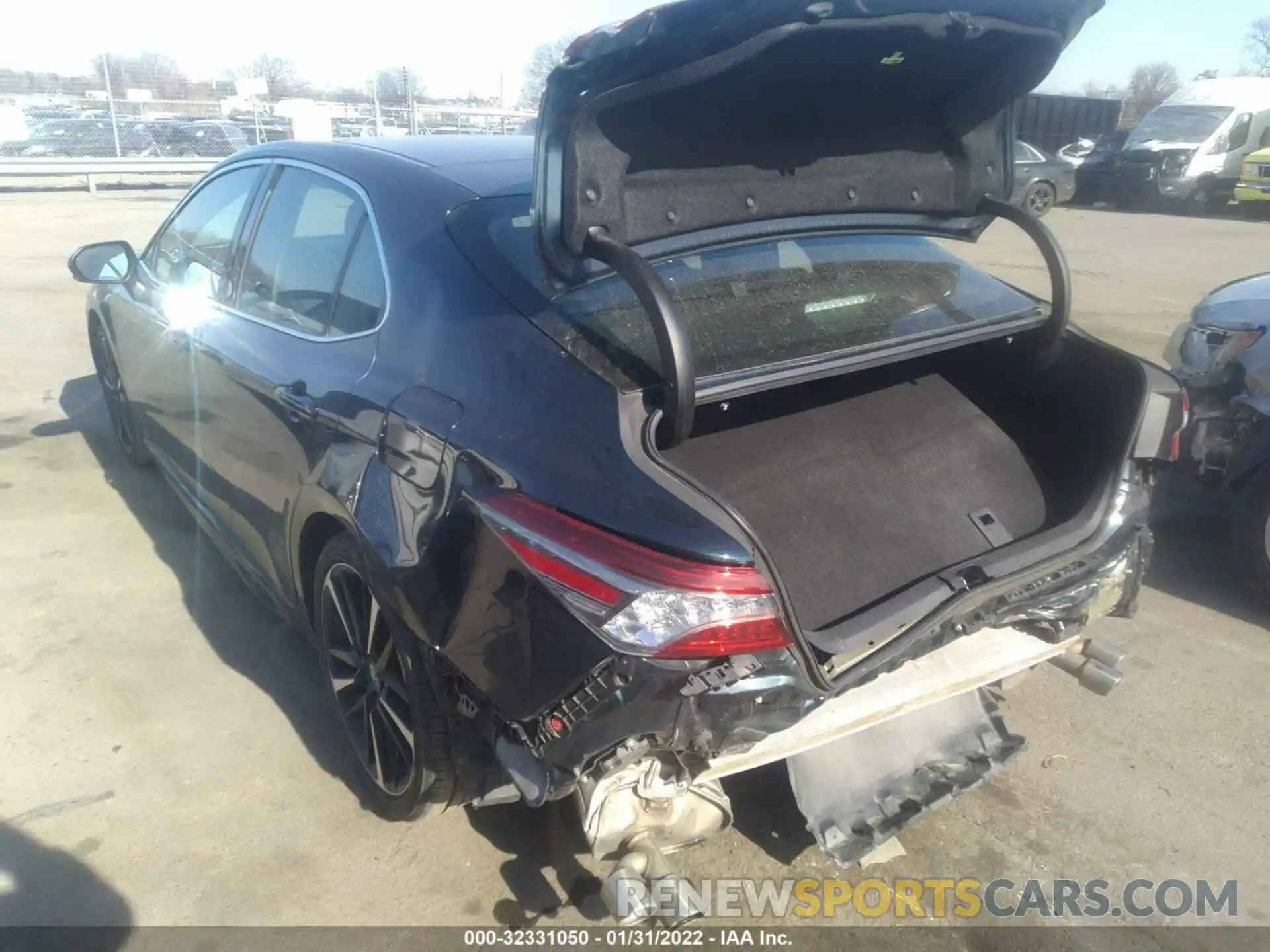 3 Photograph of a damaged car 4T1B61HKXKU743419 TOYOTA CAMRY 2019