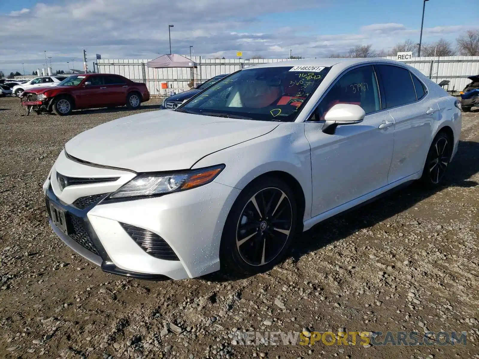 2 Photograph of a damaged car 4T1B61HKXKU765842 TOYOTA CAMRY 2019