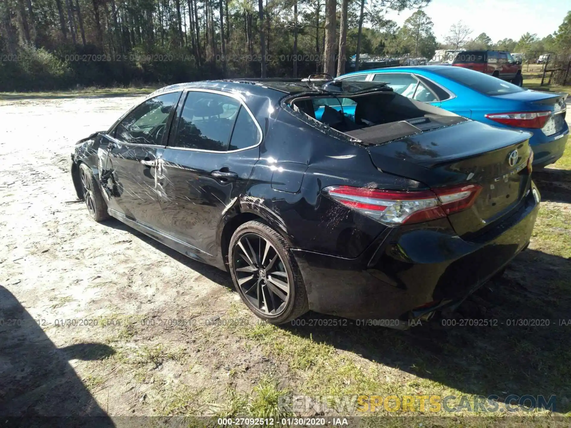 3 Photograph of a damaged car 4T1B61HKXKU787355 TOYOTA CAMRY 2019