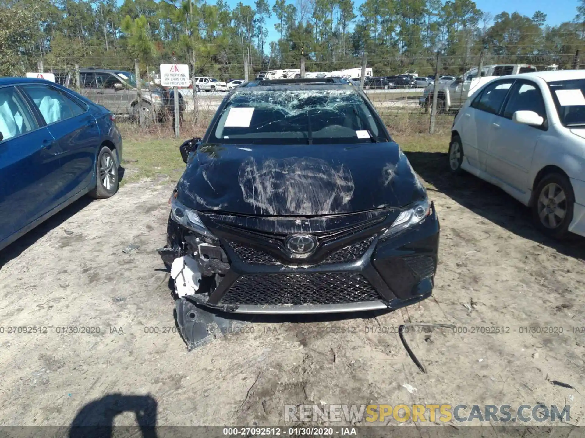 6 Photograph of a damaged car 4T1B61HKXKU787355 TOYOTA CAMRY 2019