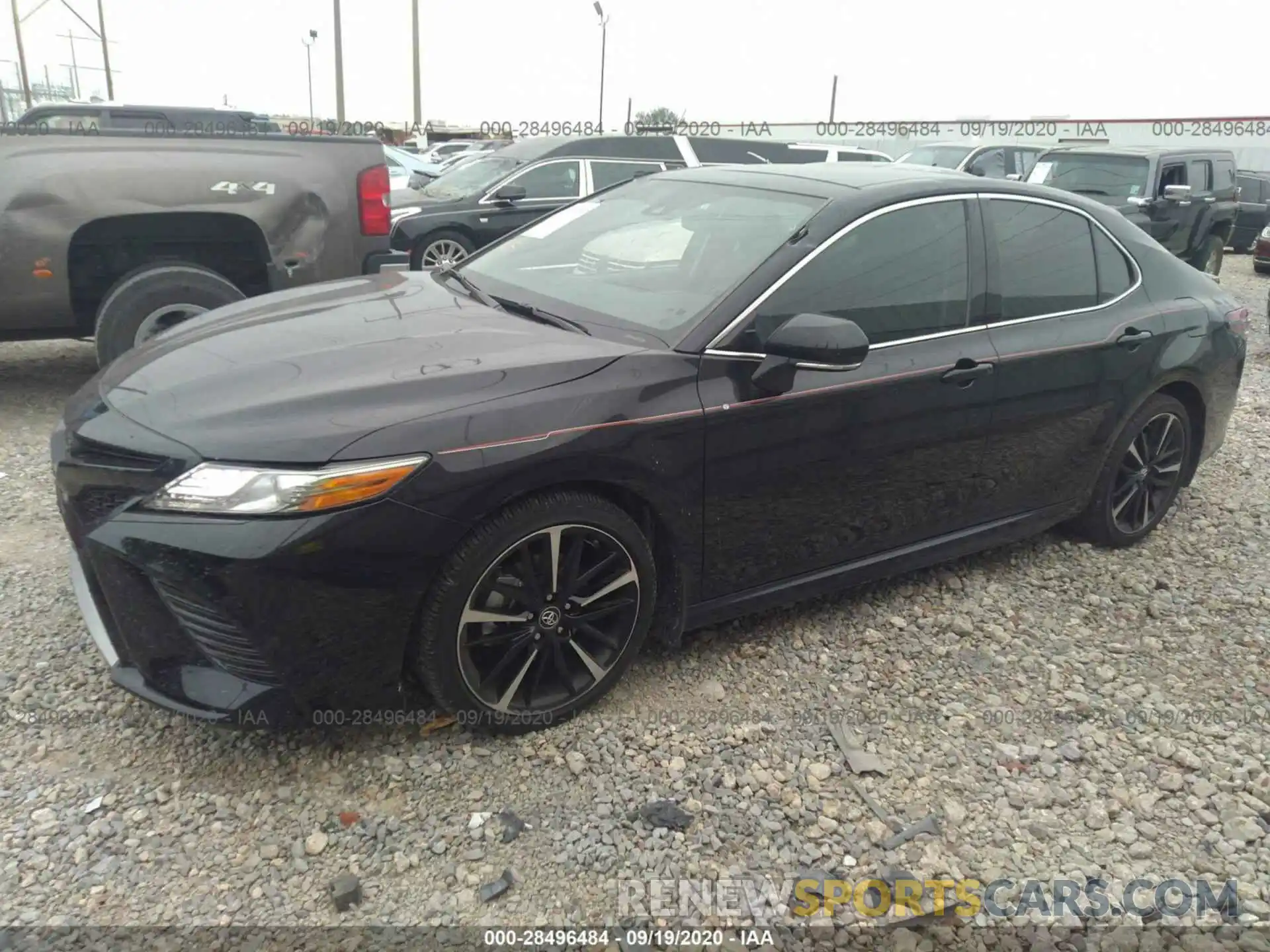 2 Photograph of a damaged car 4T1B61HKXKU802212 TOYOTA CAMRY 2019