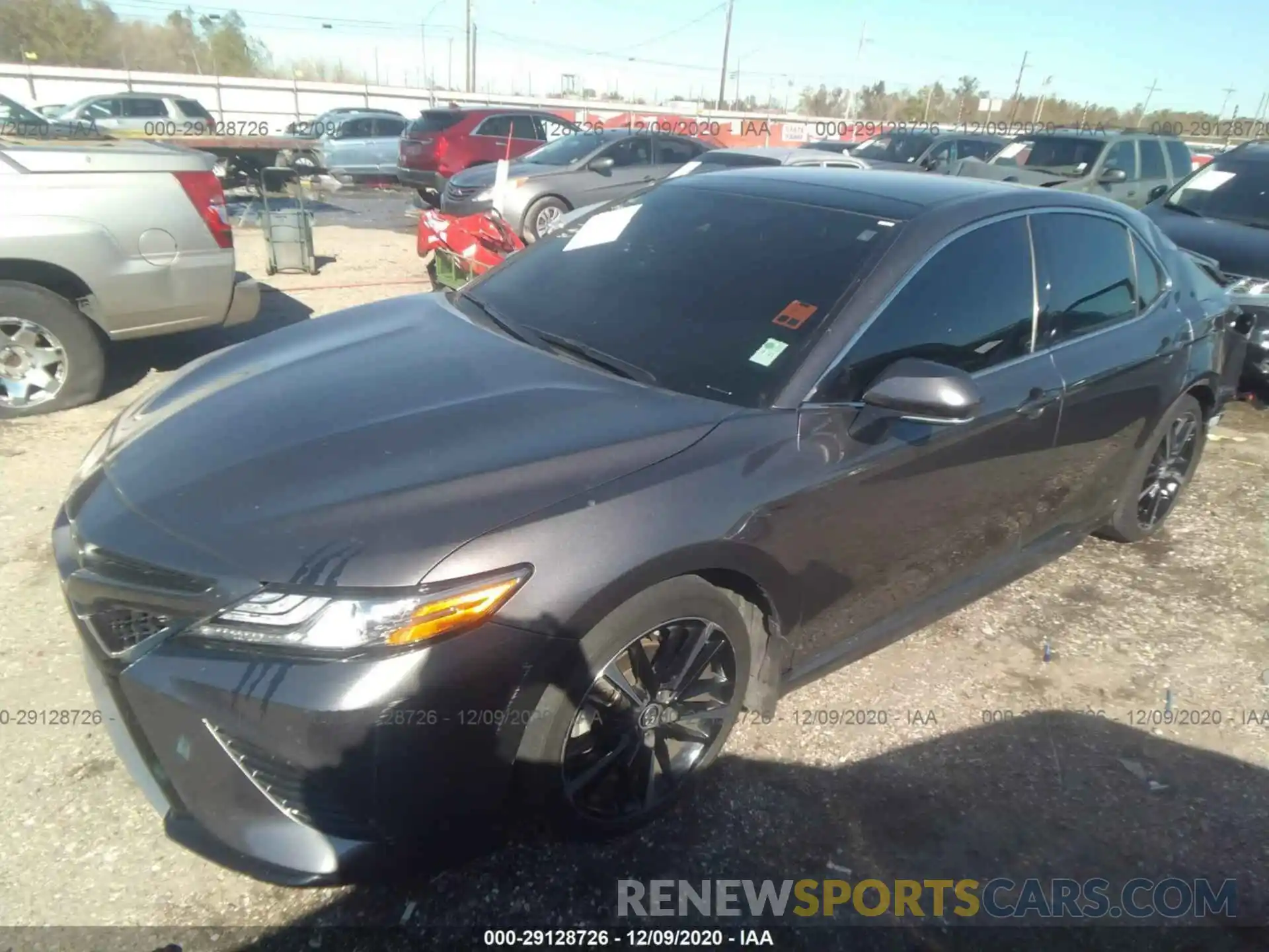 2 Photograph of a damaged car 4T1B61HKXKU823867 TOYOTA CAMRY 2019