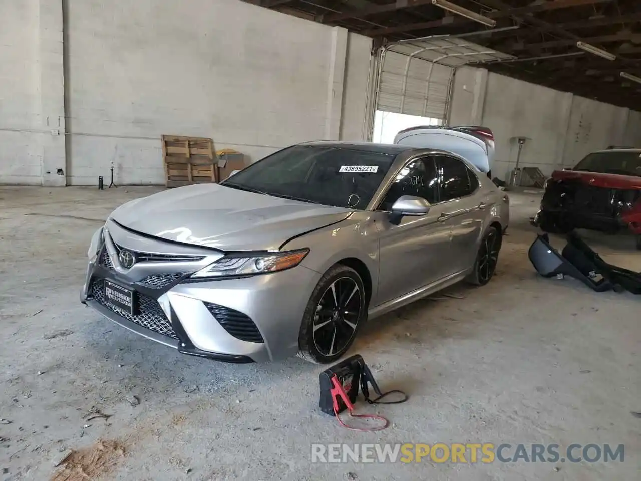 2 Photograph of a damaged car 4T1B61HKXKU840541 TOYOTA CAMRY 2019