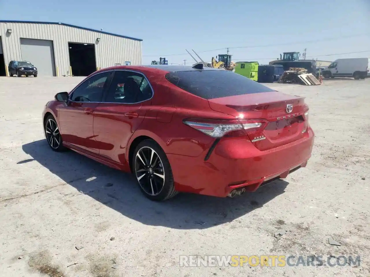 3 Photograph of a damaged car 4T1BZ1HK0KU022193 TOYOTA CAMRY 2019