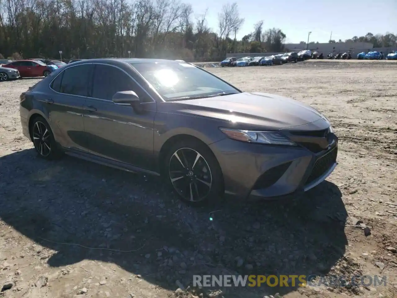 1 Photograph of a damaged car 4T1BZ1HK0KU029984 TOYOTA CAMRY 2019